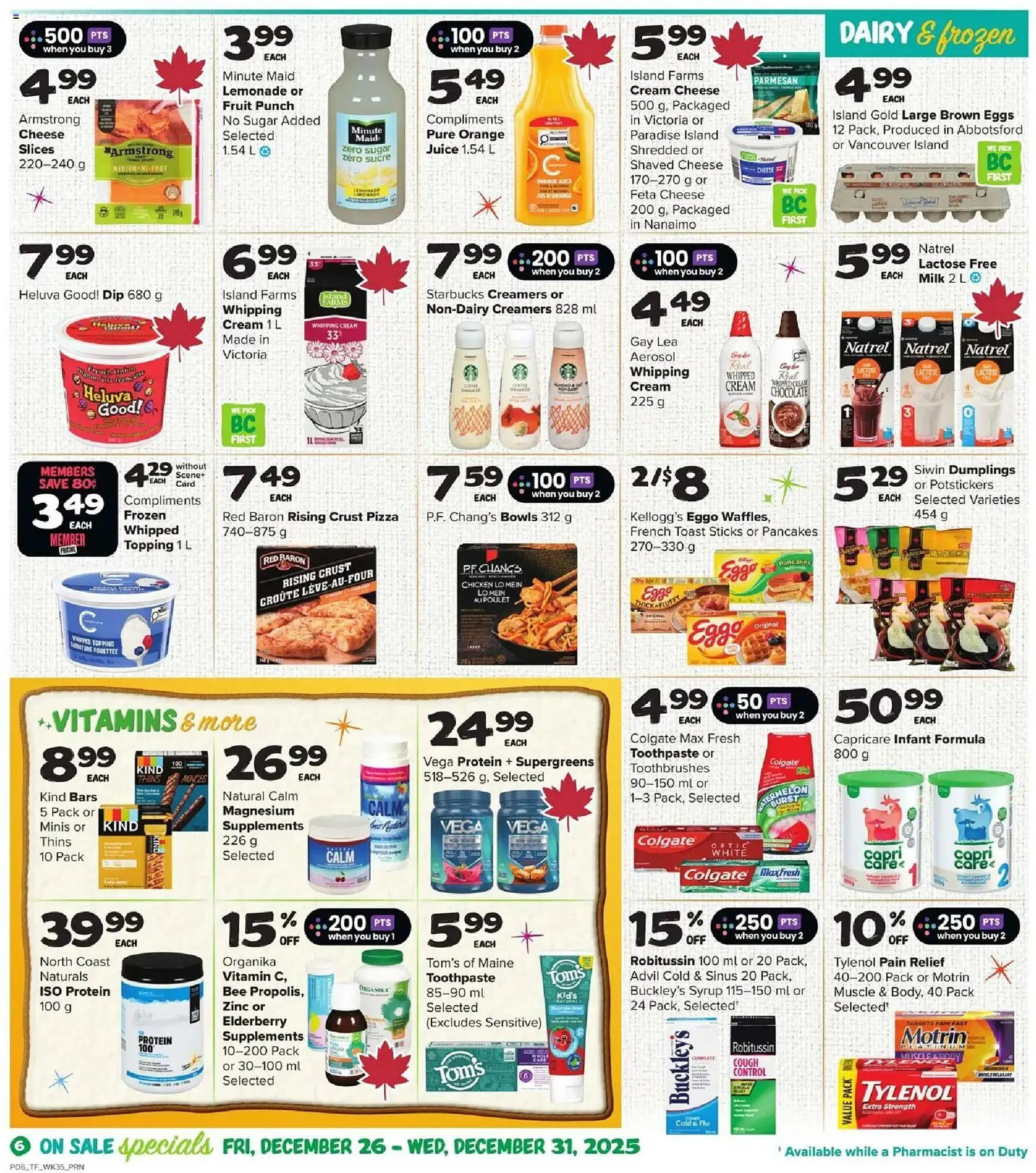 Thrifty Foods flyer from December 26 to January 1 2026 - flyer page 9