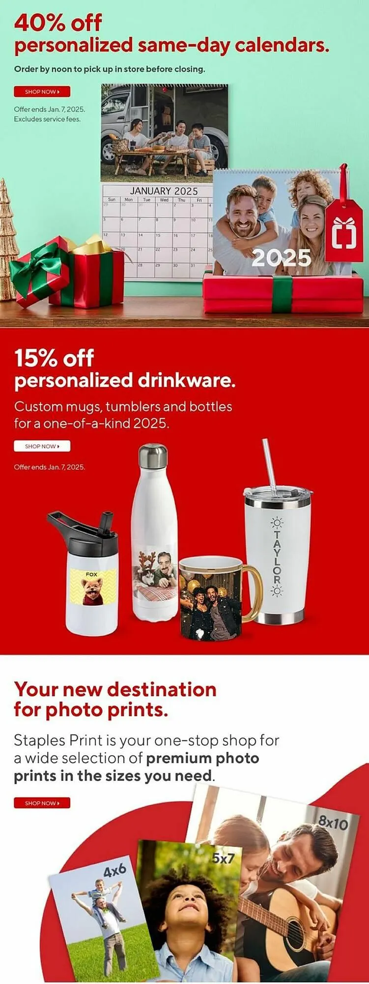 Staples flyer from January 2 to January 16 2025 - flyer page 7