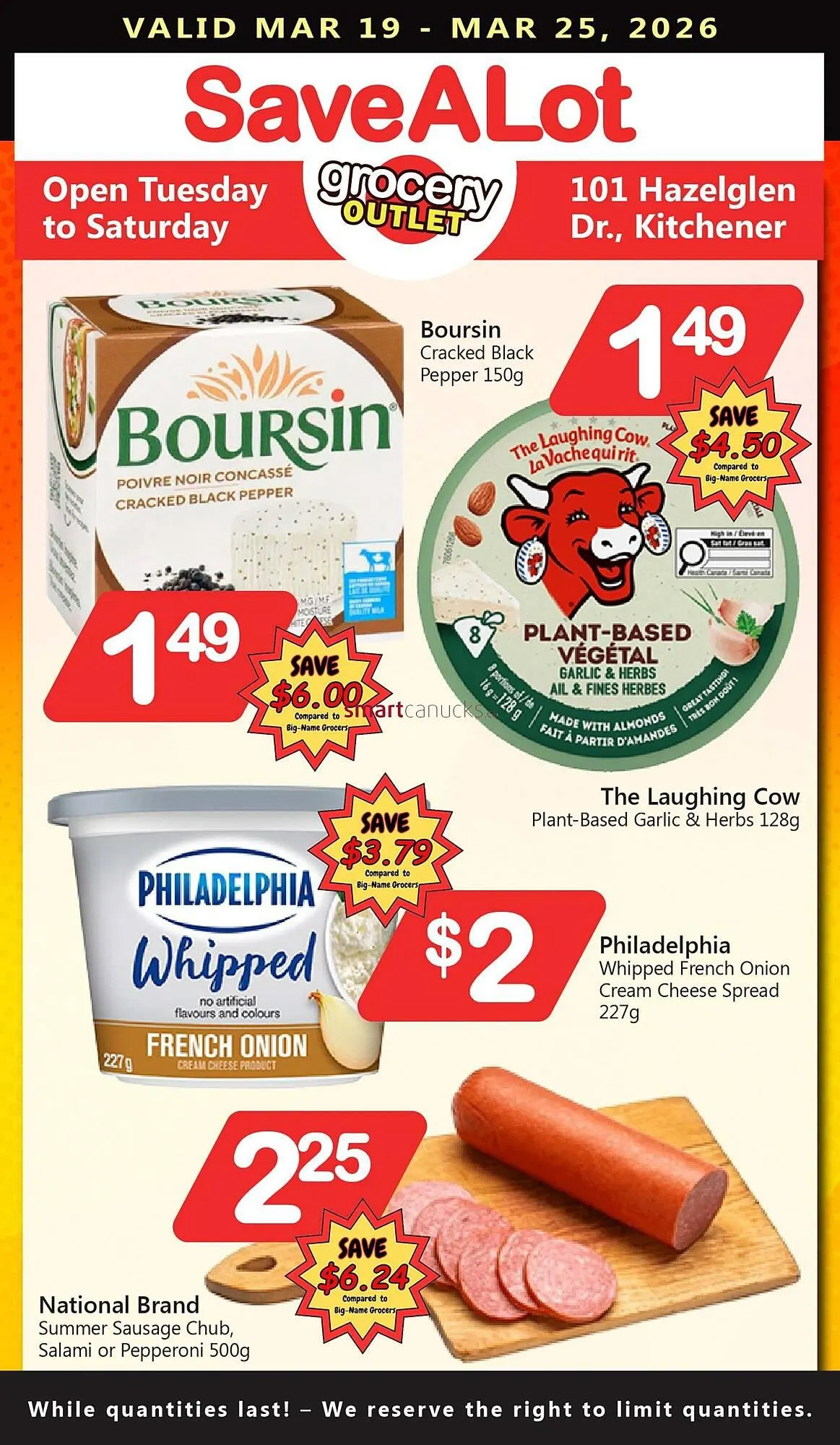 Save on Foods flyer from March 19 to March 25 2026 - flyer page 1