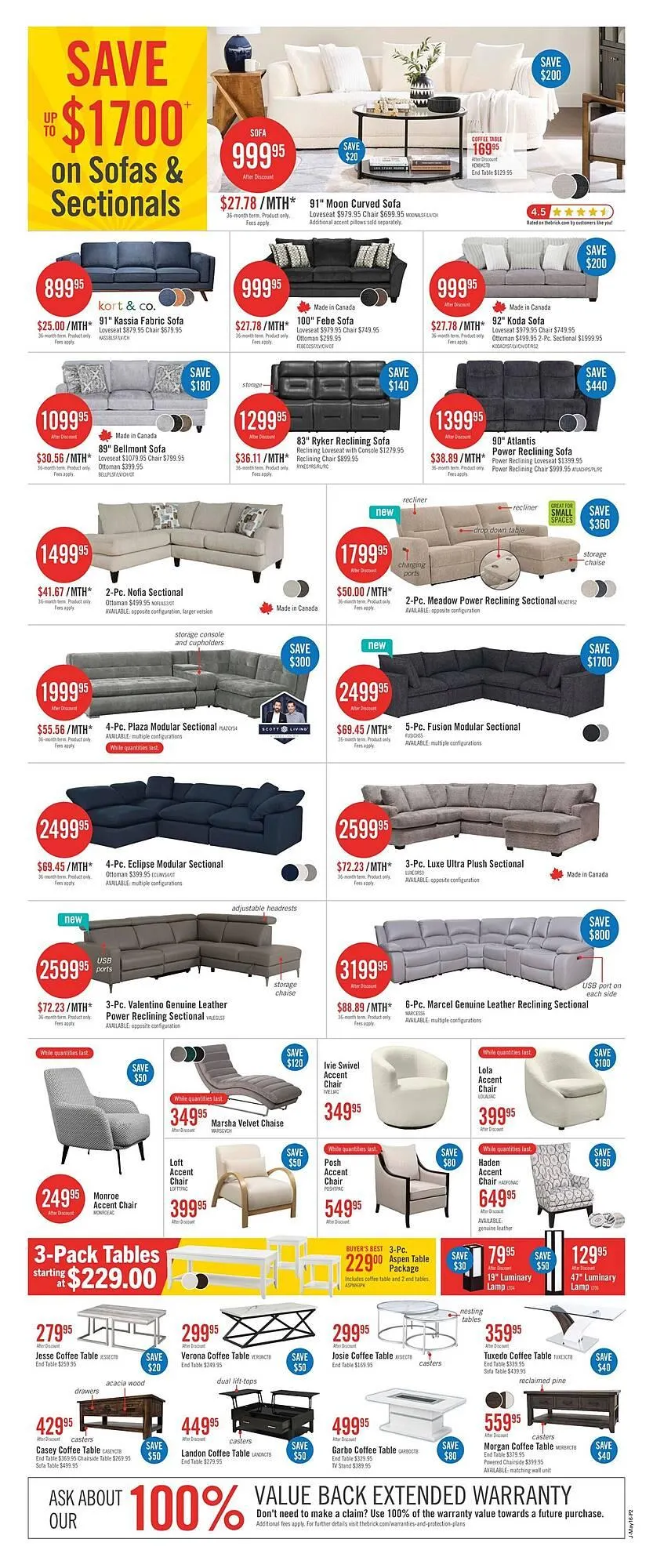 The Brick flyer from May 16 to May 23 2025 - flyer page 3