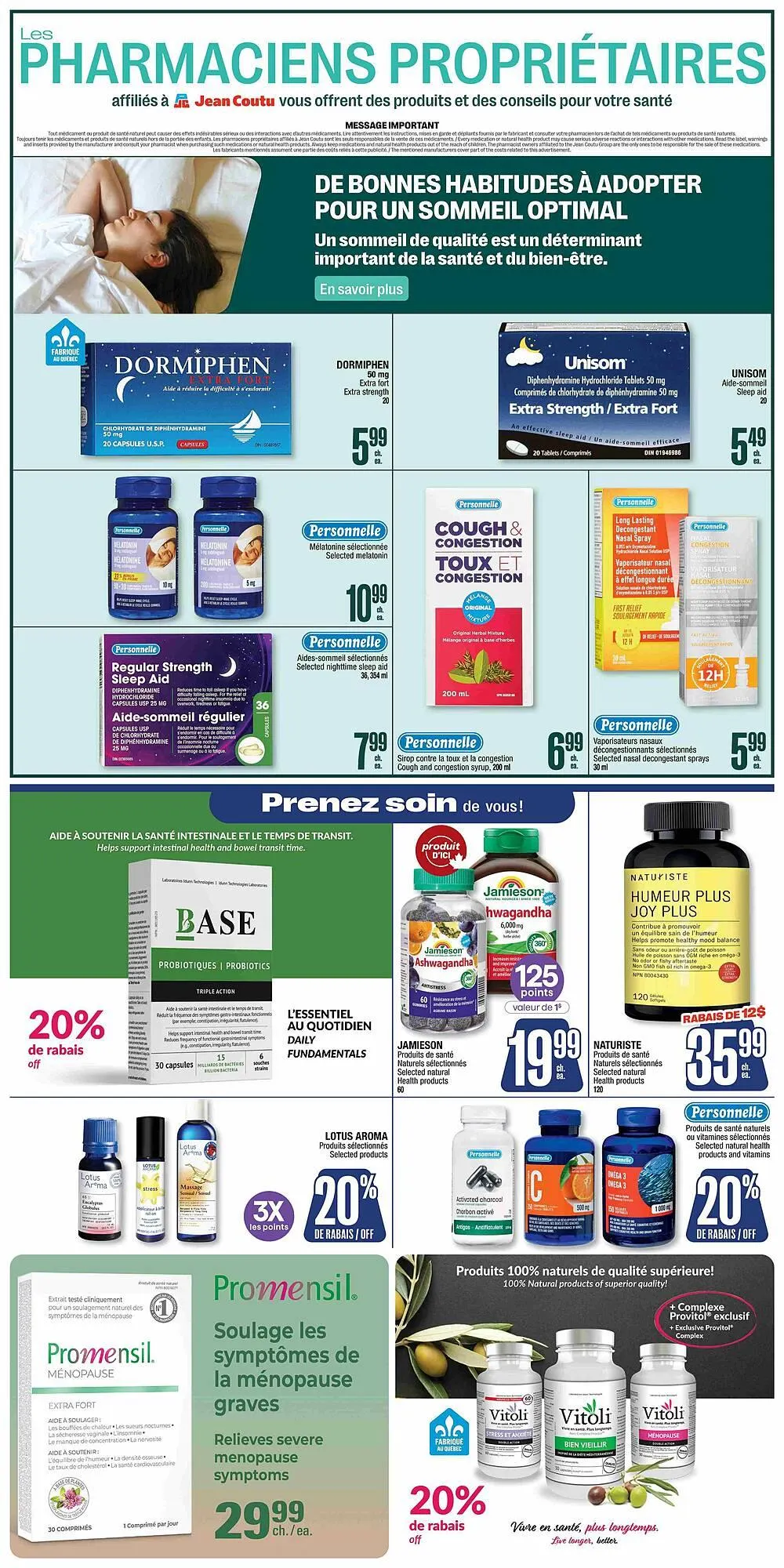 Jean Coutu flyer from March 5 to March 11 2026 - flyer page 8