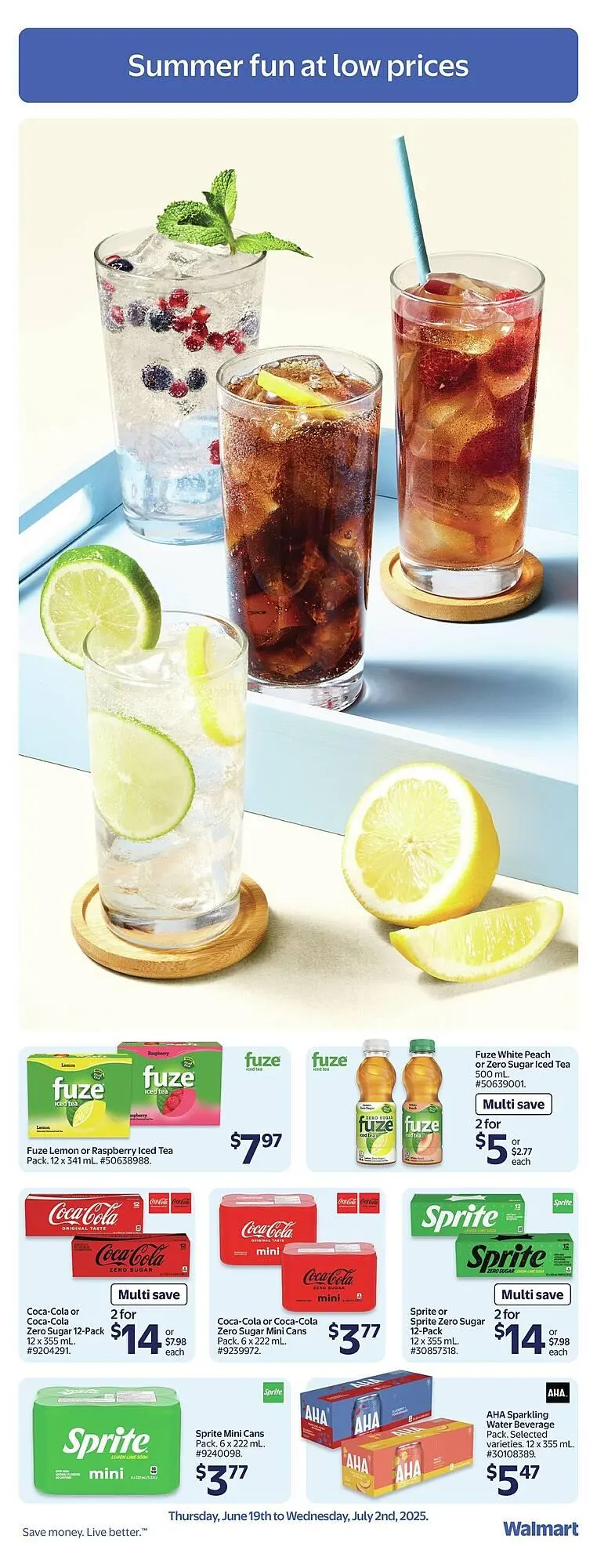 Walmart flyer from June 19 to June 26 2025 - flyer page 9