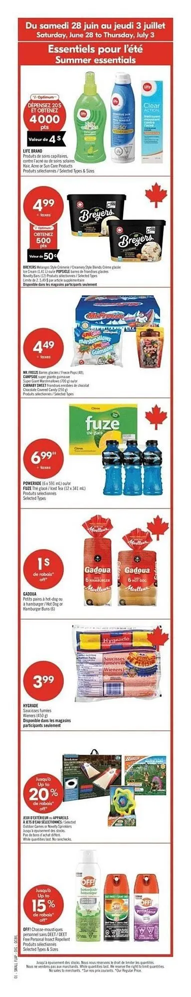 Shoppers Drug Mart flyer from June 27 to July 2 2025 - flyer page 3