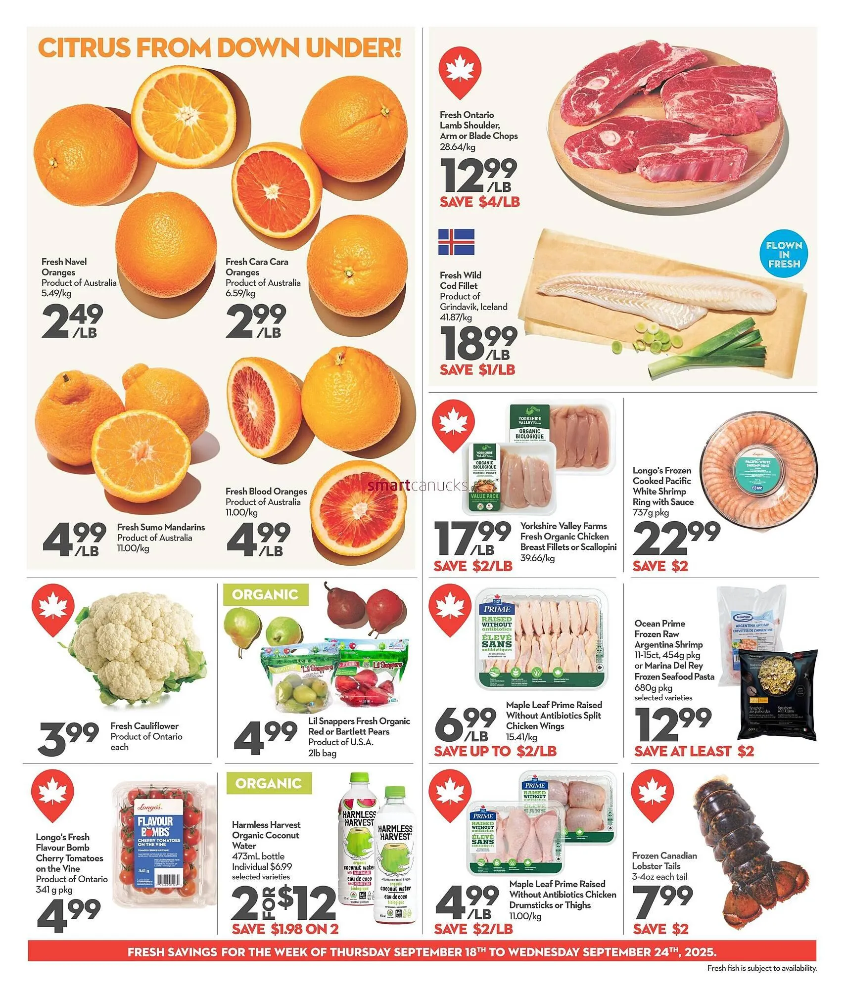 Longo's flyer from September 18 to September 24 2025 - flyer page 5