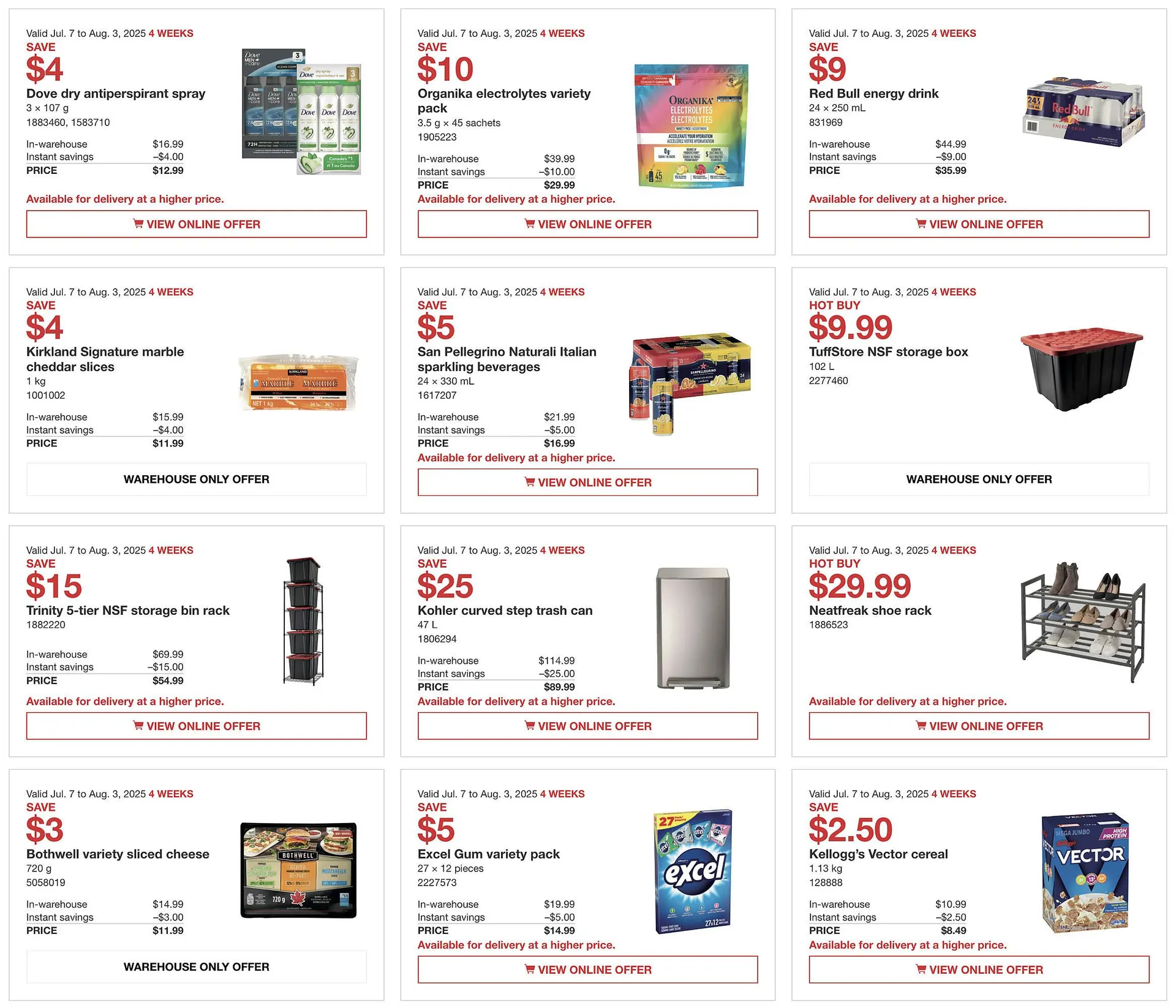 Costco flyer from July 24 to July 30 2025 - flyer page 6