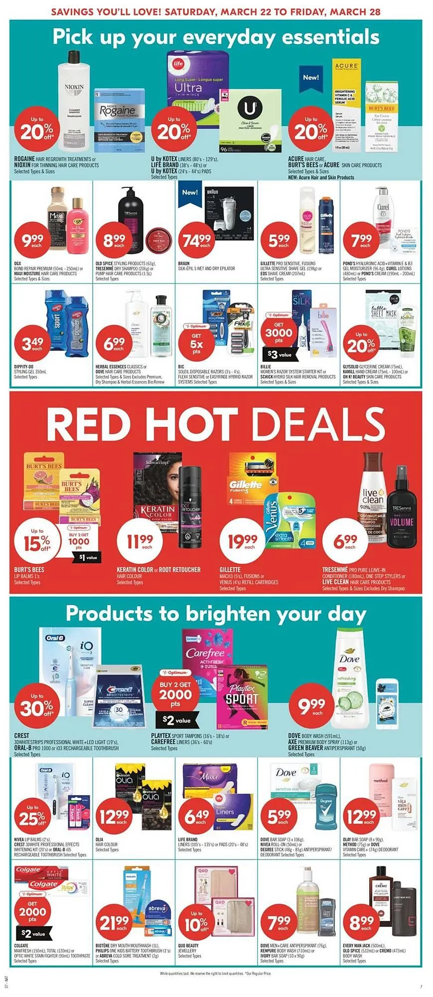Shoppers Drug Mart flyer from March 22 to March 29 2025 - flyer page 10