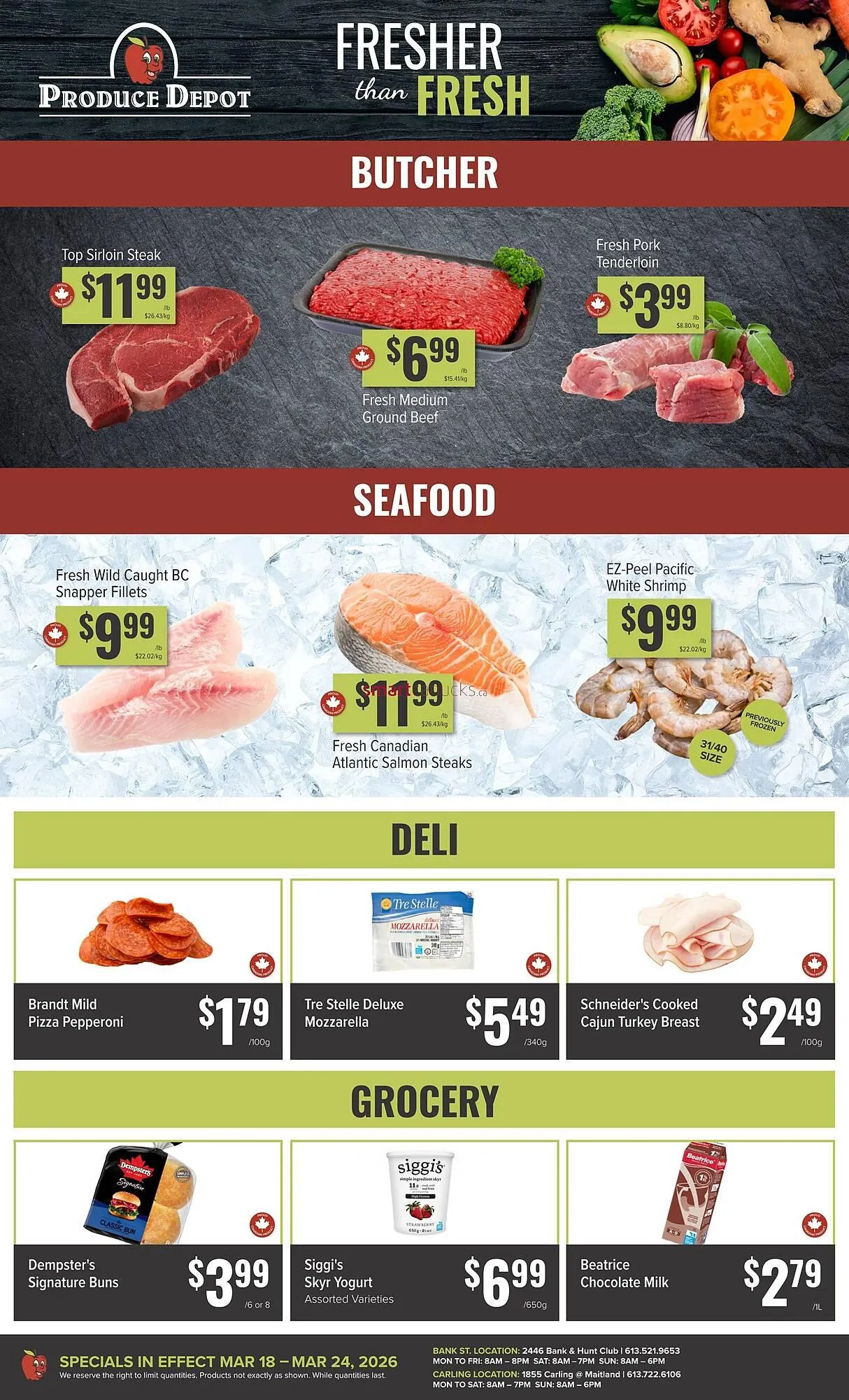 Produce Depot flyer from March 18 to March 24 2026 - flyer page 2