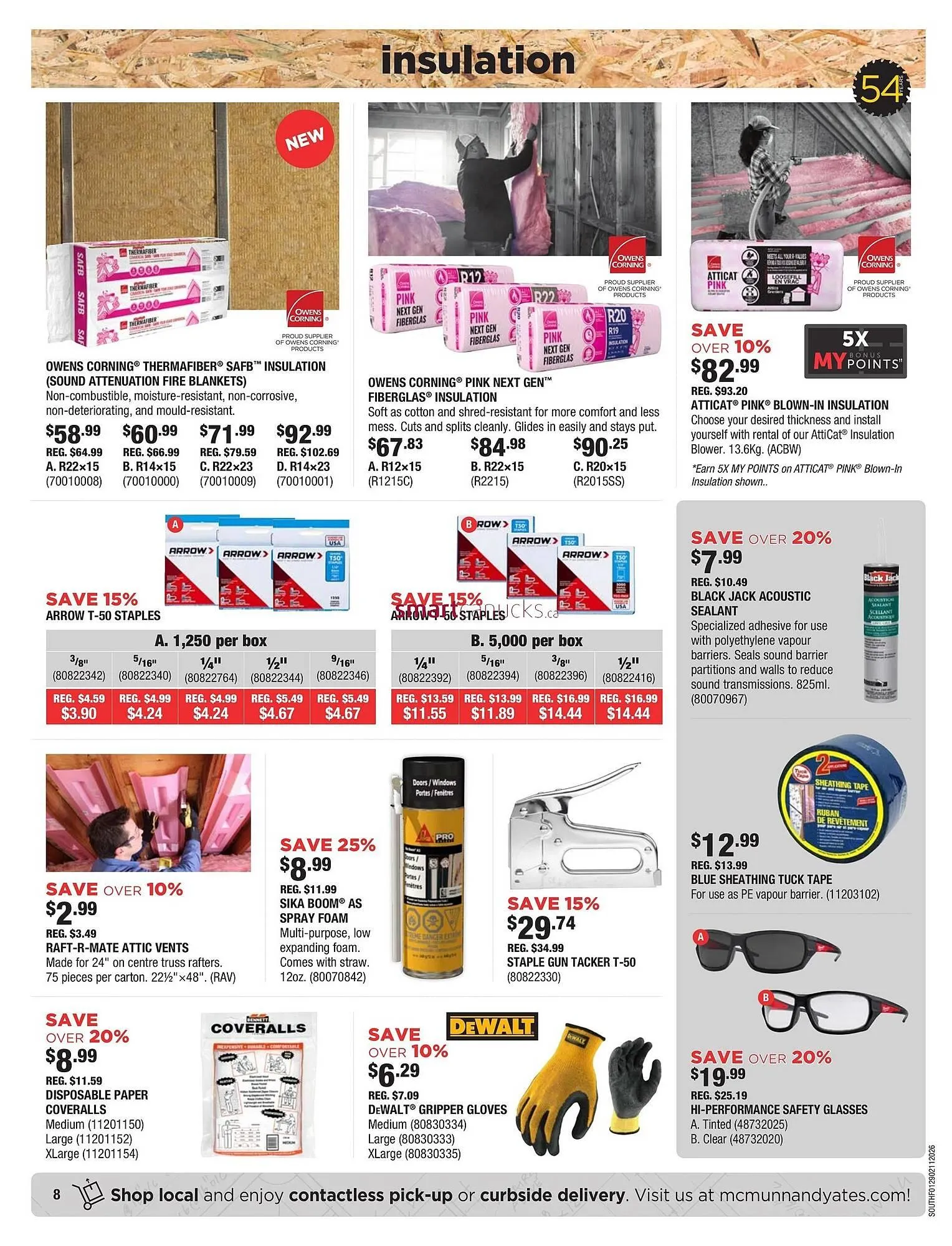 McMunn & Yates Building Supplies flyer from January 29 to February 11 2026 - flyer page 8