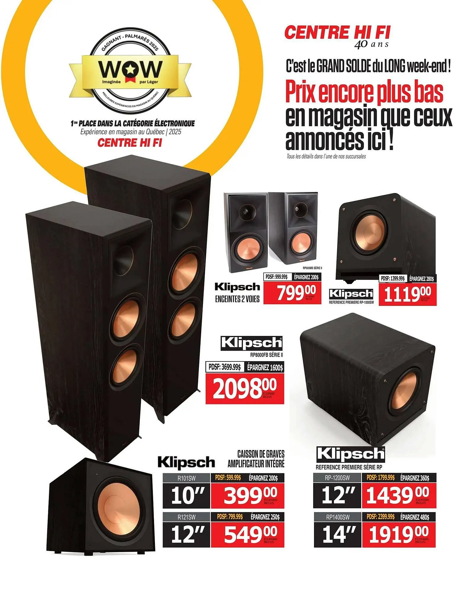 Centre Hi-Fi flyer from August 29 to September 4 2025 - flyer page 52