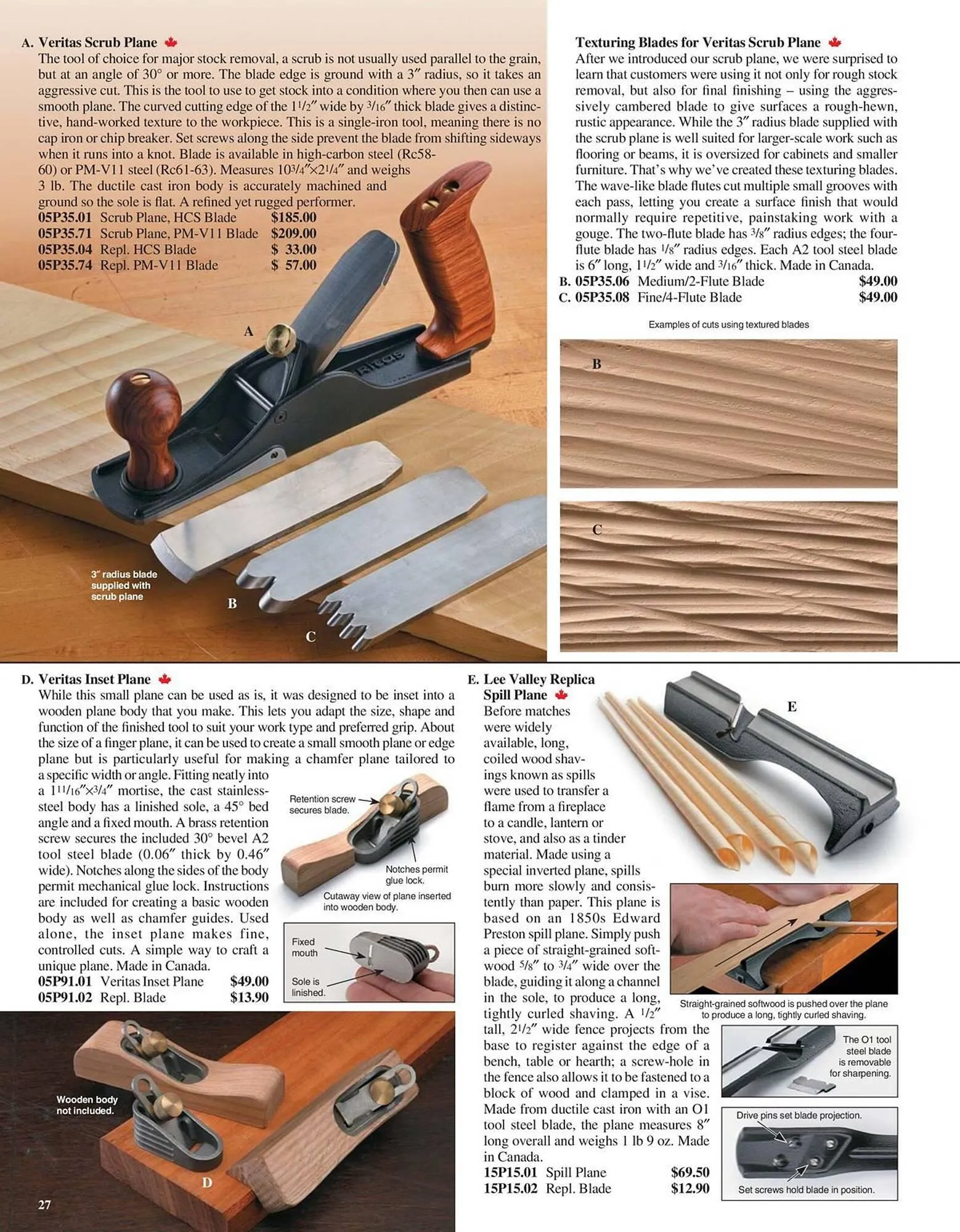 Lee Valley Tools flyer from July 8 to December 31 2025 - flyer page 28