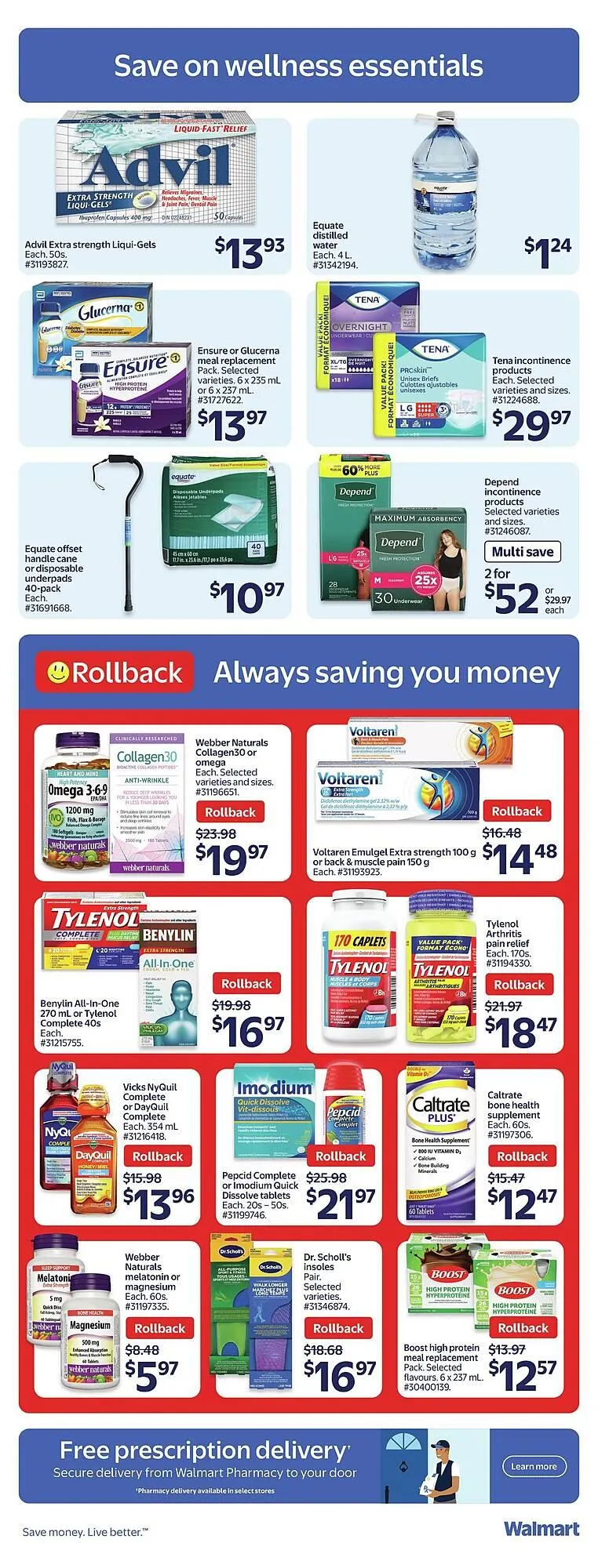 Walmart flyer from October 23 to October 30 2025 - flyer page 12