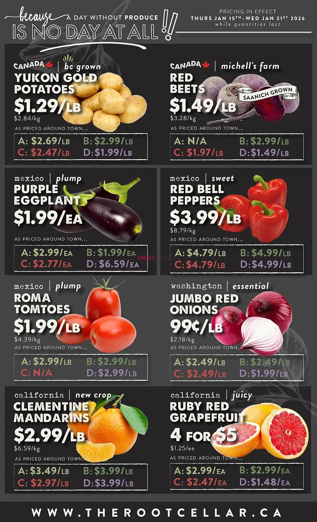 The Root Cellar flyer from January 15 to January 21 2026 - flyer page 2