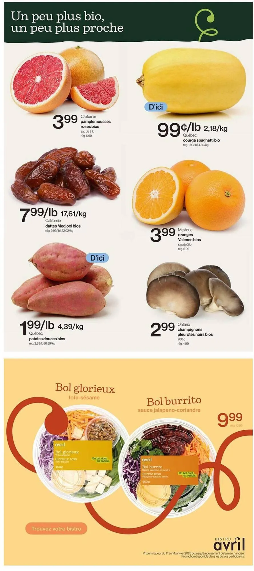 Avril flyer from January 8 to January 10 2026 - flyer page 4