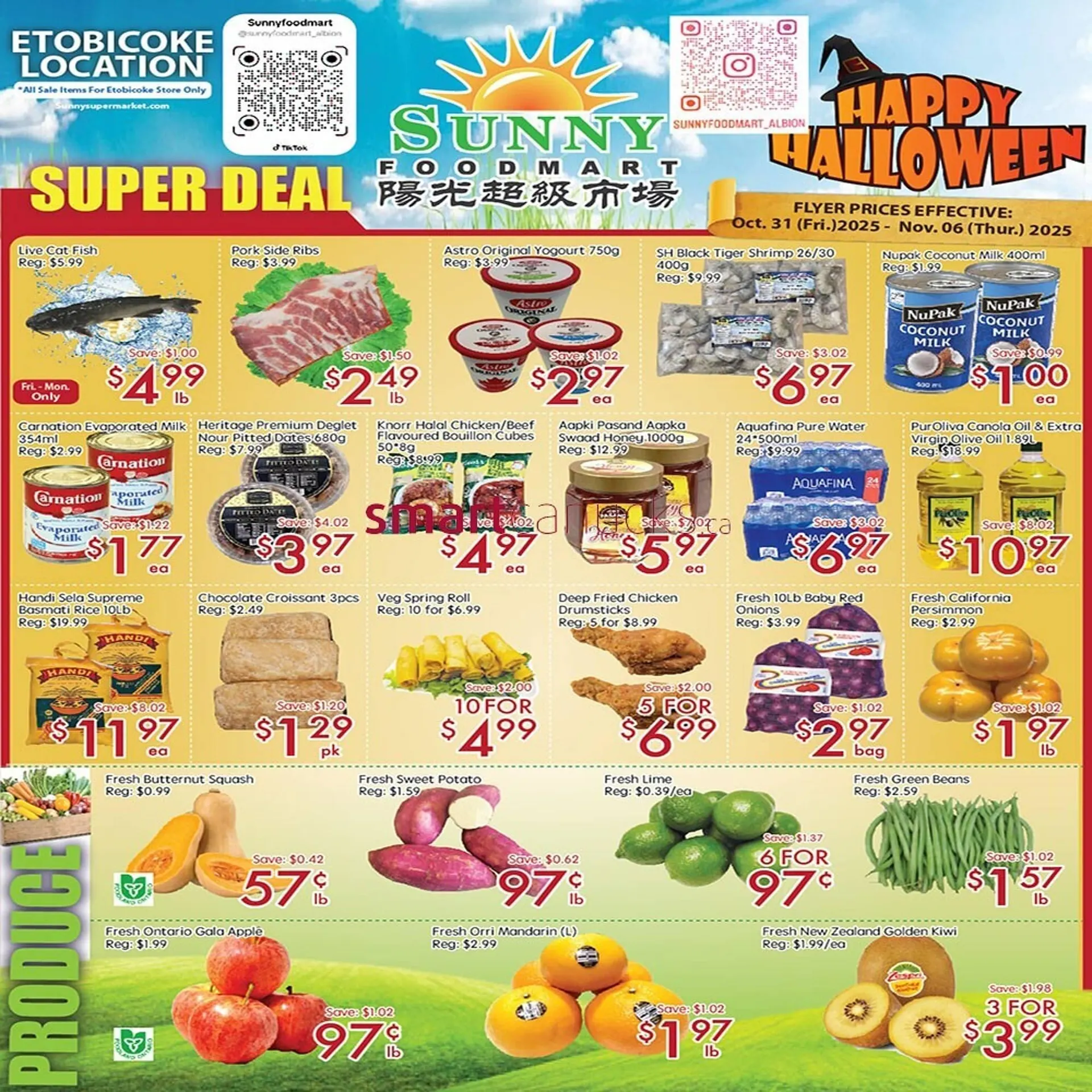 Sunny Food Mart flyer from October 31 to November 6 2025 - flyer page 1