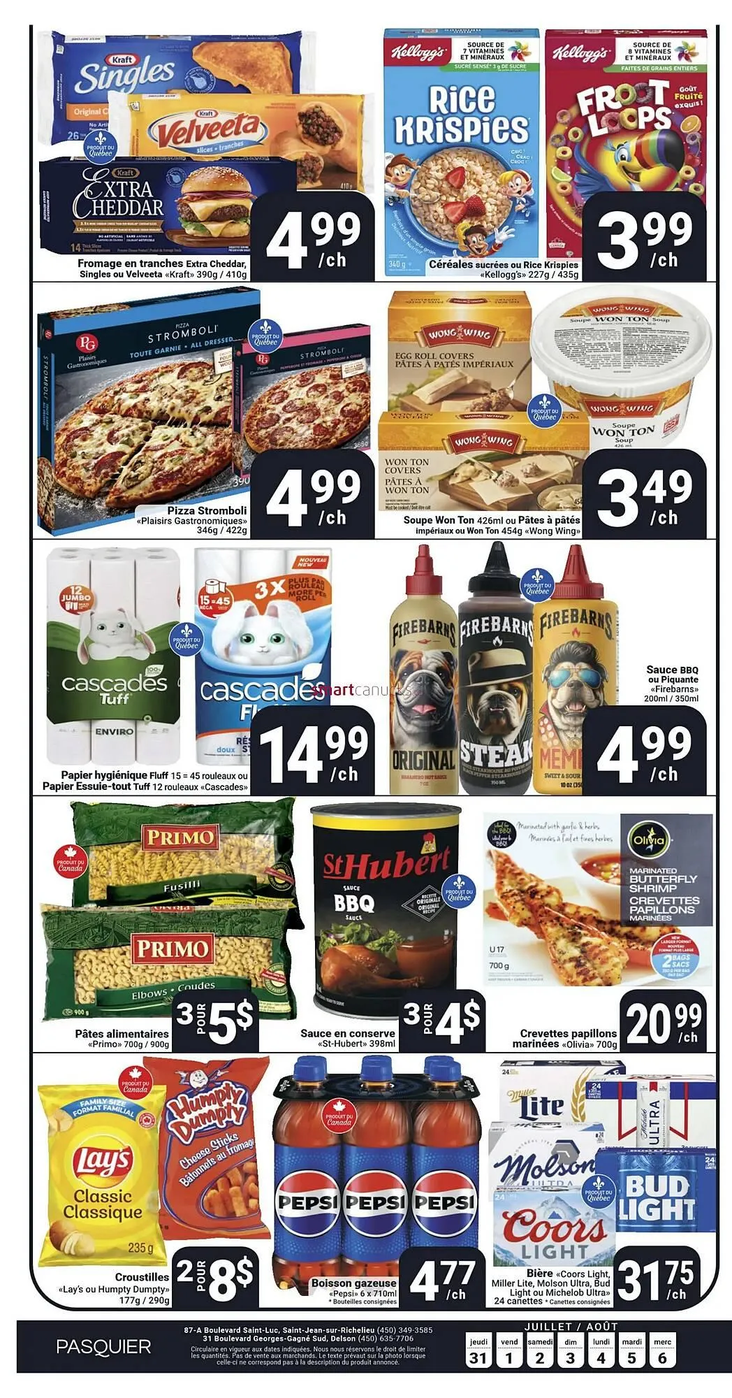 Pasquier flyer from July 31 to August 6 2025 - flyer page 8