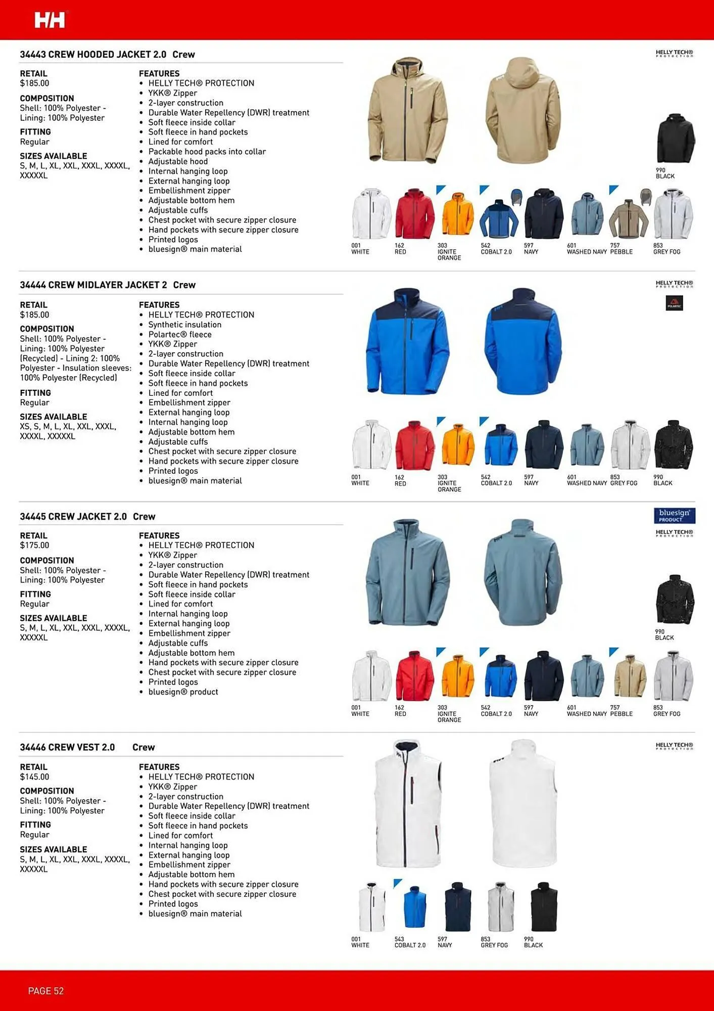 Helly Hansen flyer from March 12 to May 31 2026 - flyer page 52