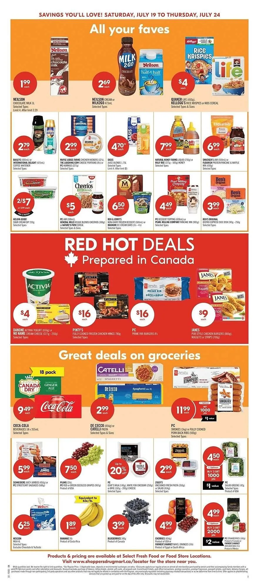 Shoppers Drug Mart flyer from July 17 to July 23 2025 - flyer page 7