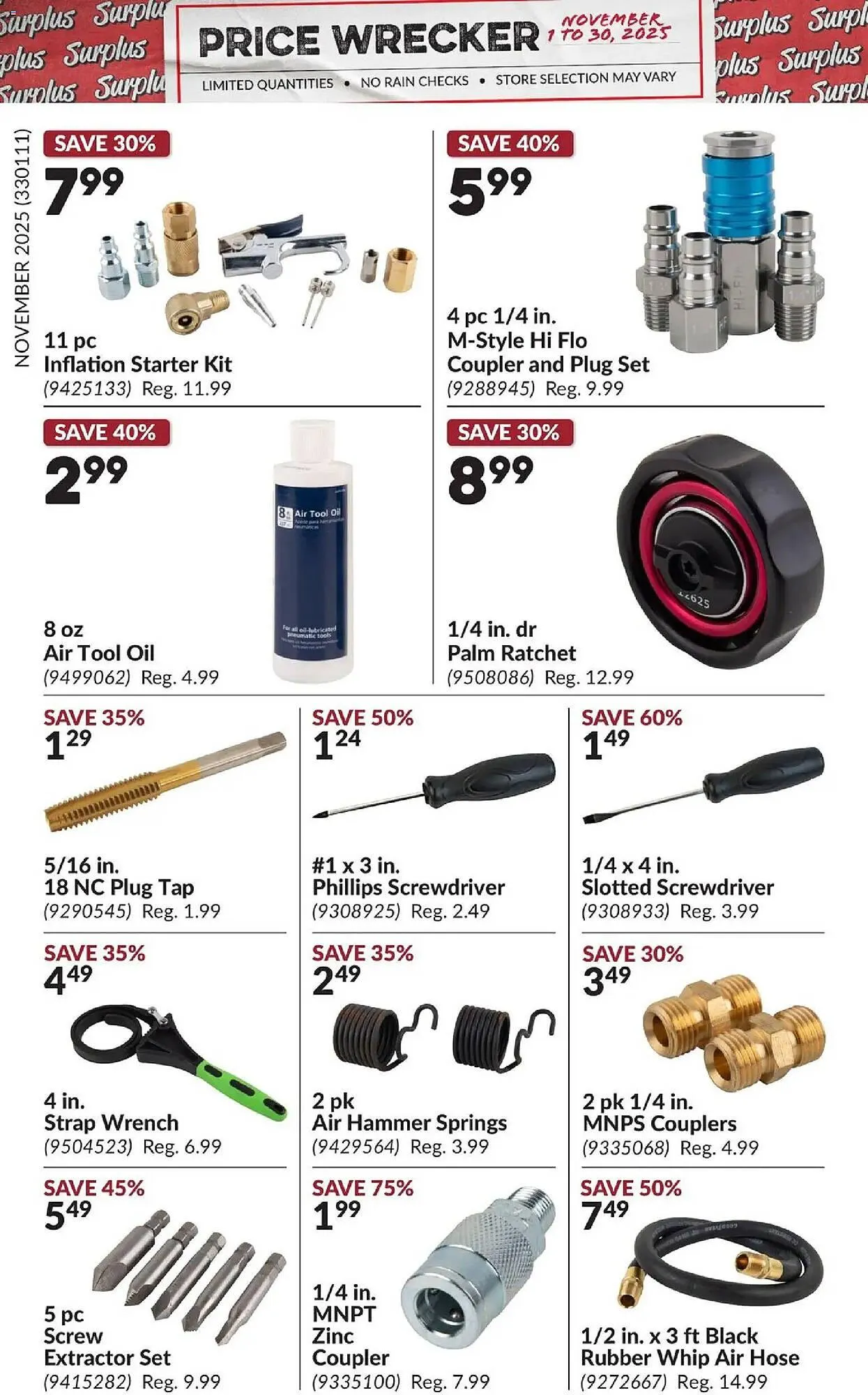 Princess Auto flyer from November 1 to December 1 2025 - flyer page 18