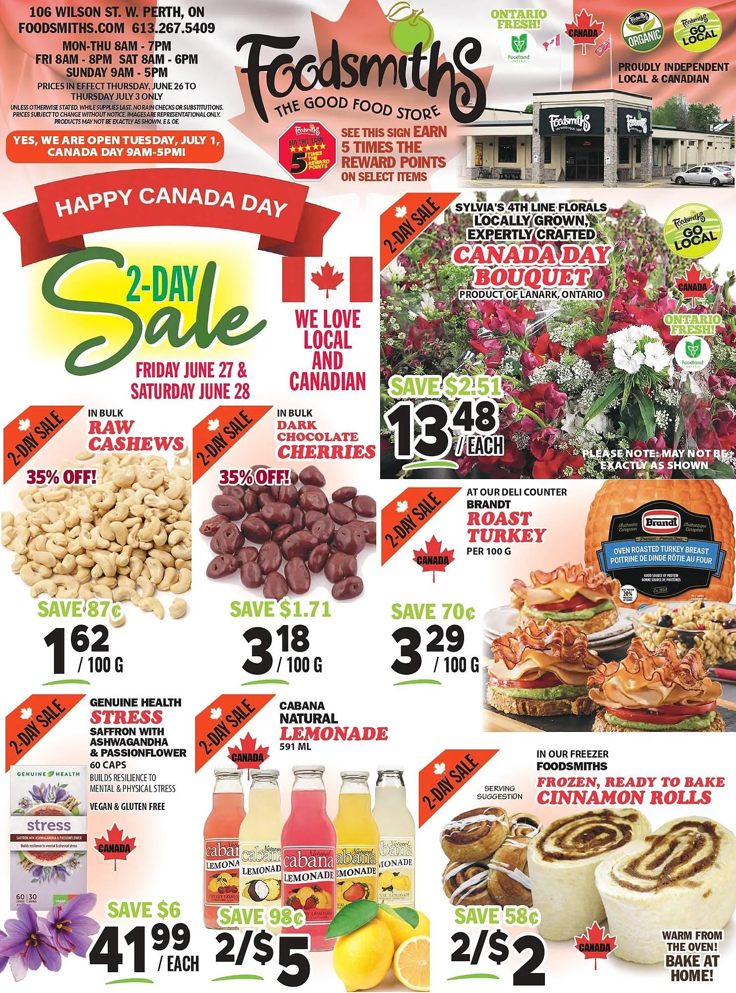 Foodsmiths flyer - 1