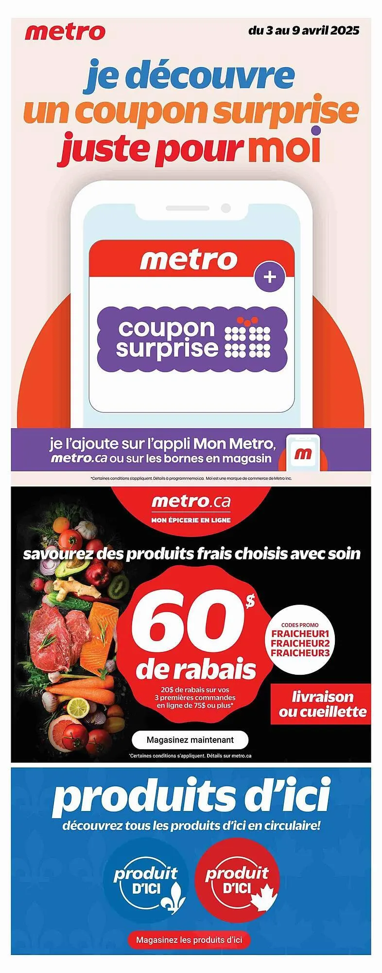 Metro flyer from April 1 to May 1 2025 - flyer page 5