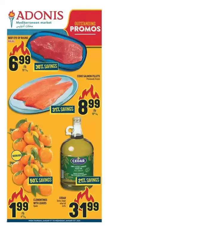 New offers to discover from January 9 to January 15 2025 - flyer page 1