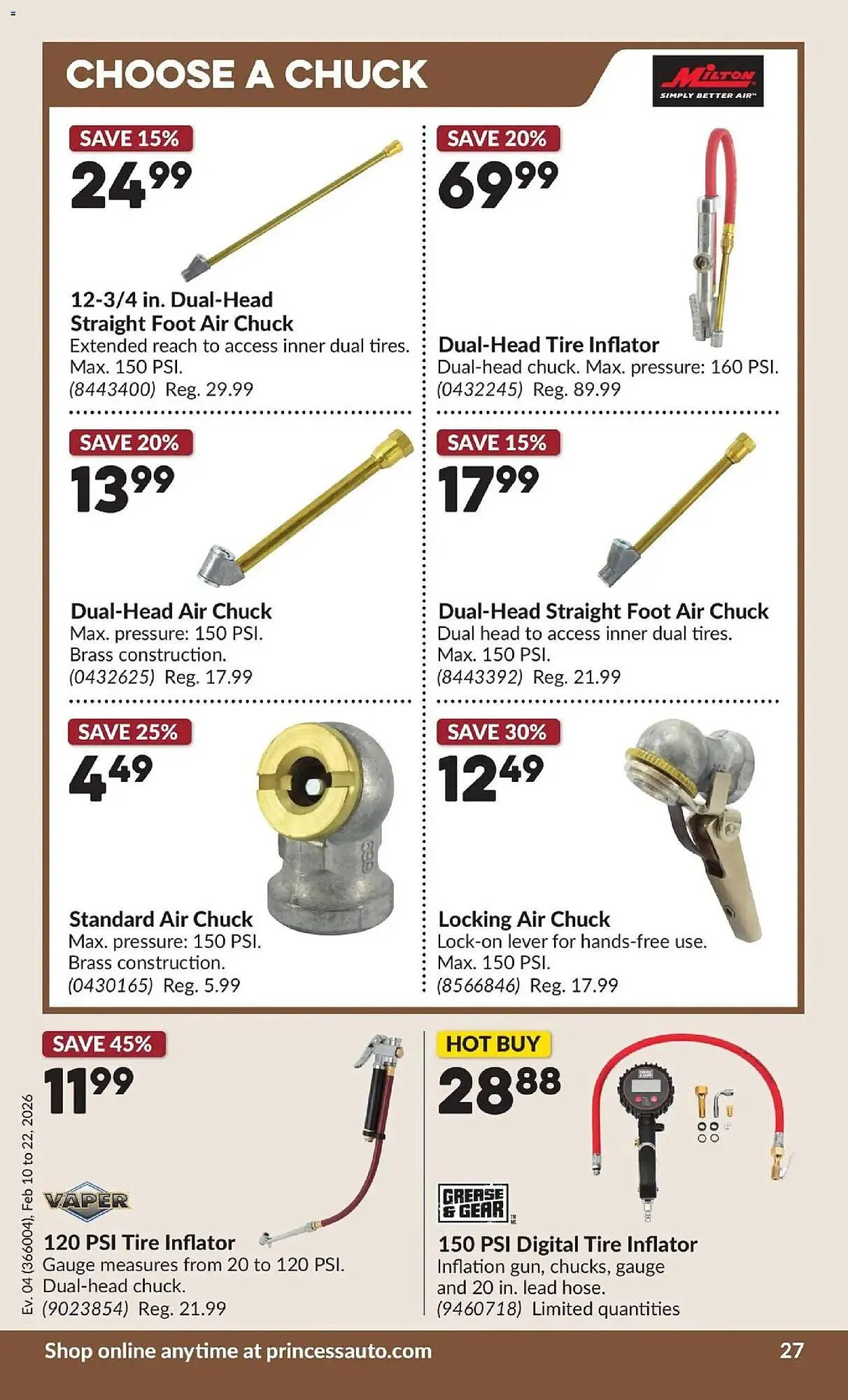 Princess Auto flyer from February 10 to February 22 2026 - flyer page 32