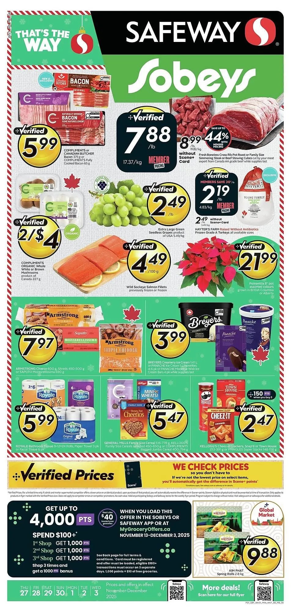 Safeway flyer - 1