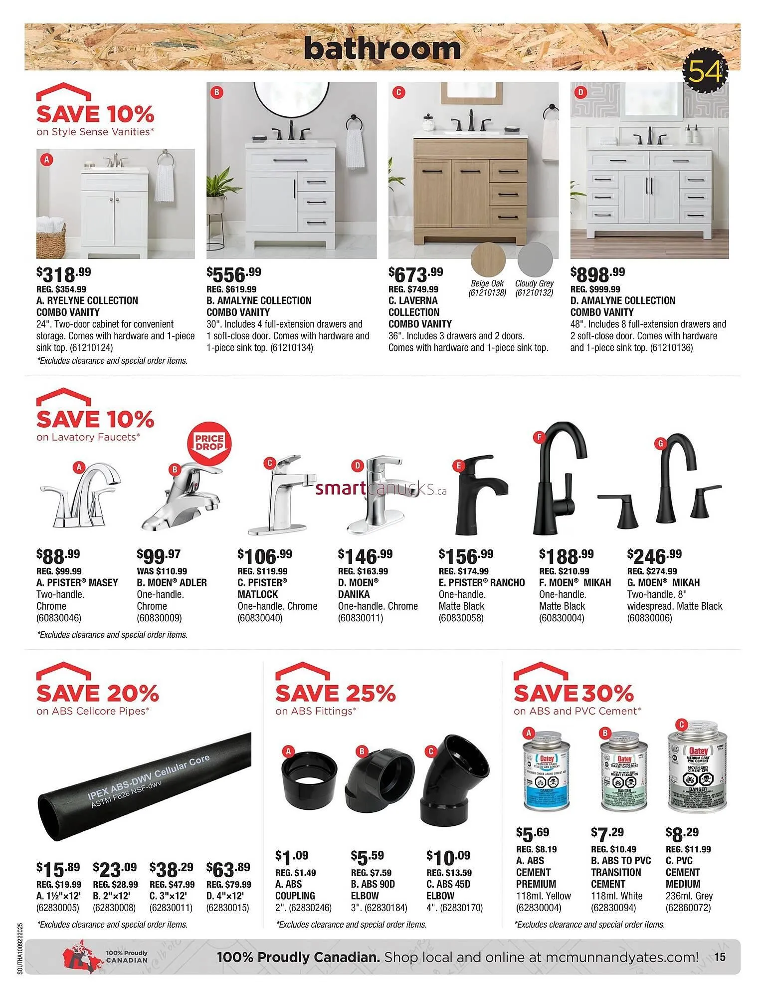 McMunn & Yates Building Supplies flyer from October 9 to October 15 2025 - flyer page 15