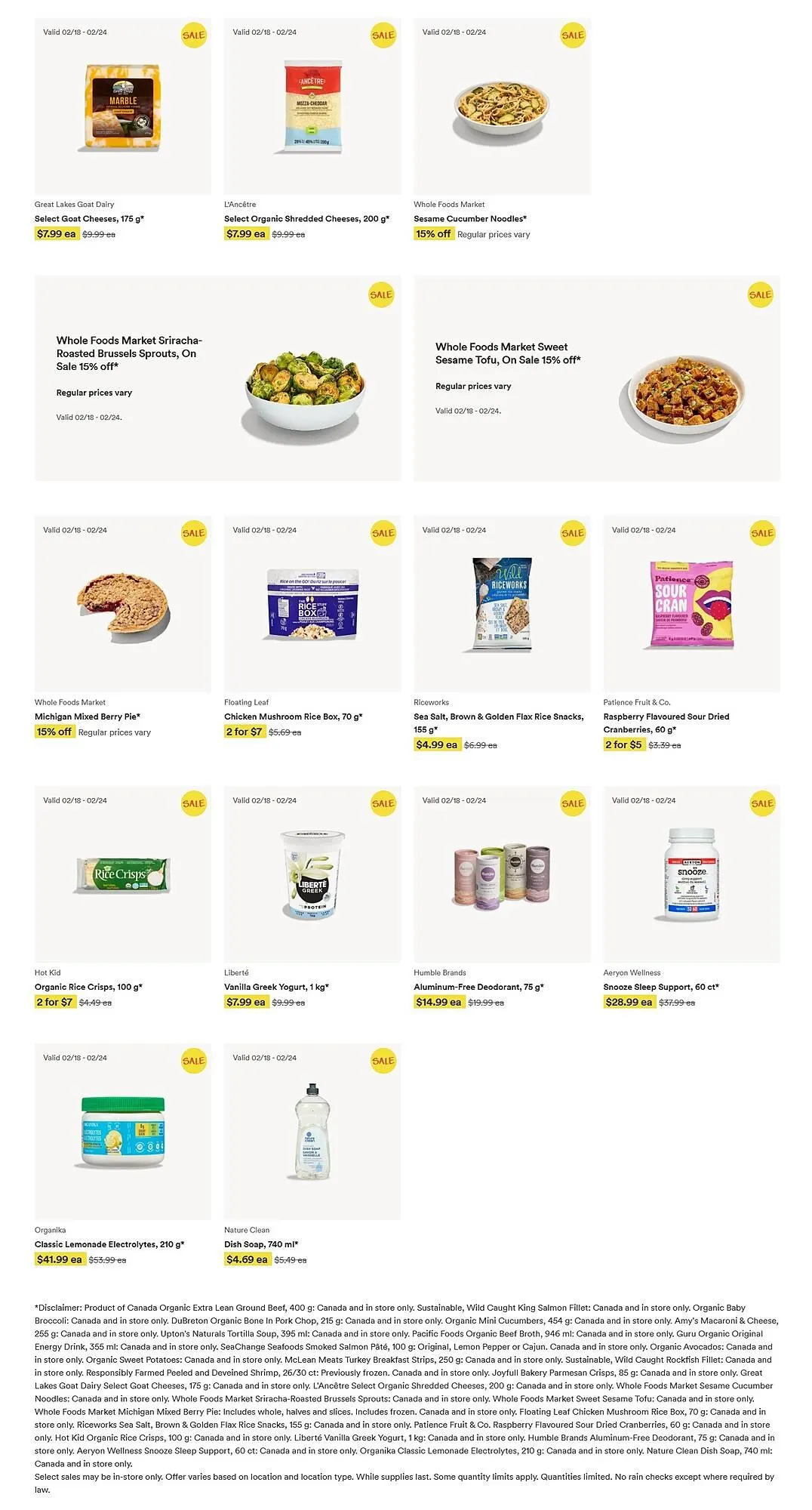 Whole Foods Market flyer from February 18 to February 24 2026 - flyer page 2