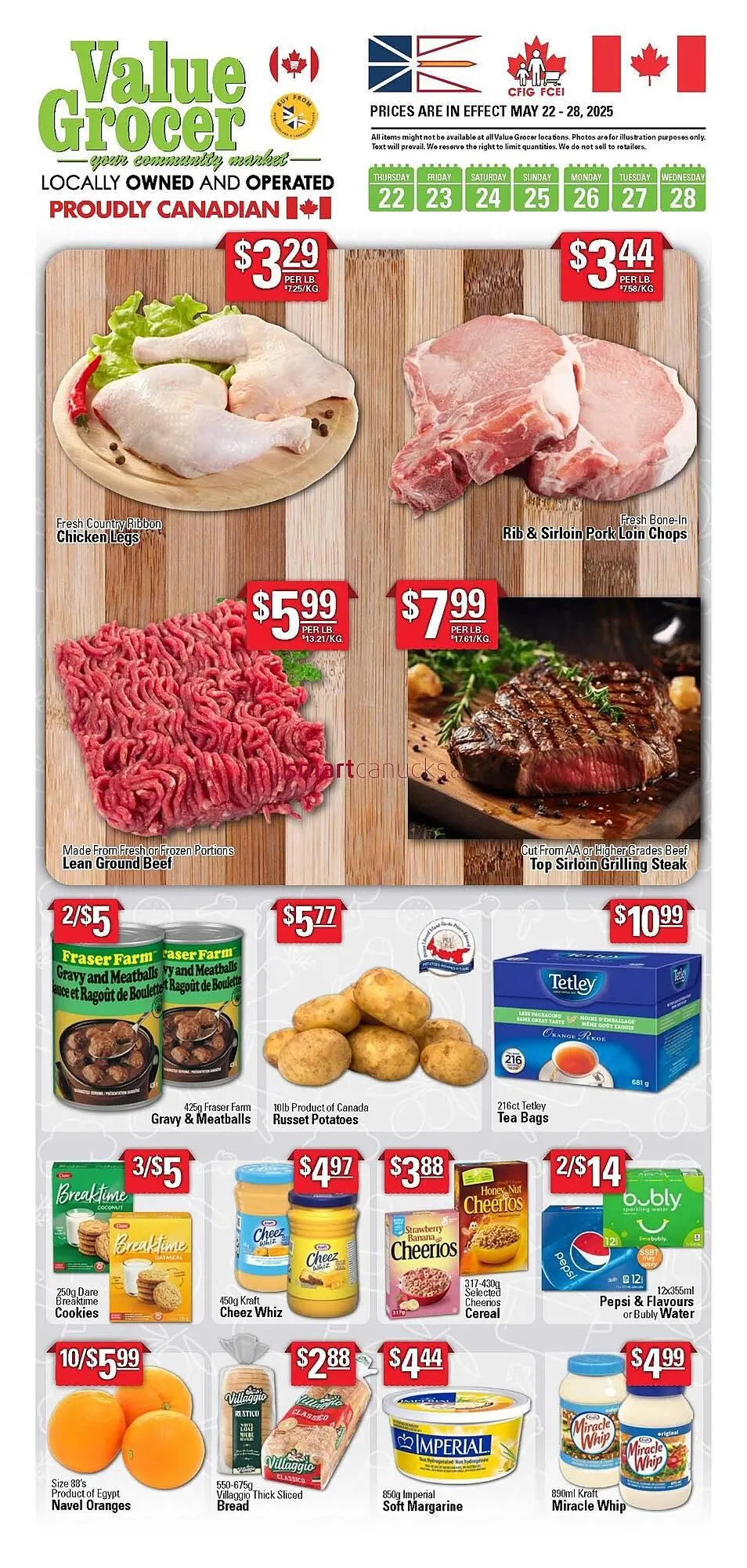 Value Grocer flyer from May 20 to June 18 2025 - flyer page 1