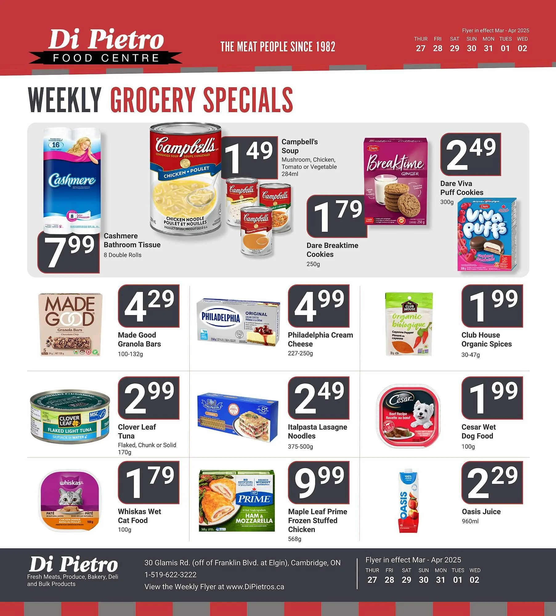 Di Pietro flyer from March 27 to April 3 2025 - flyer page 9