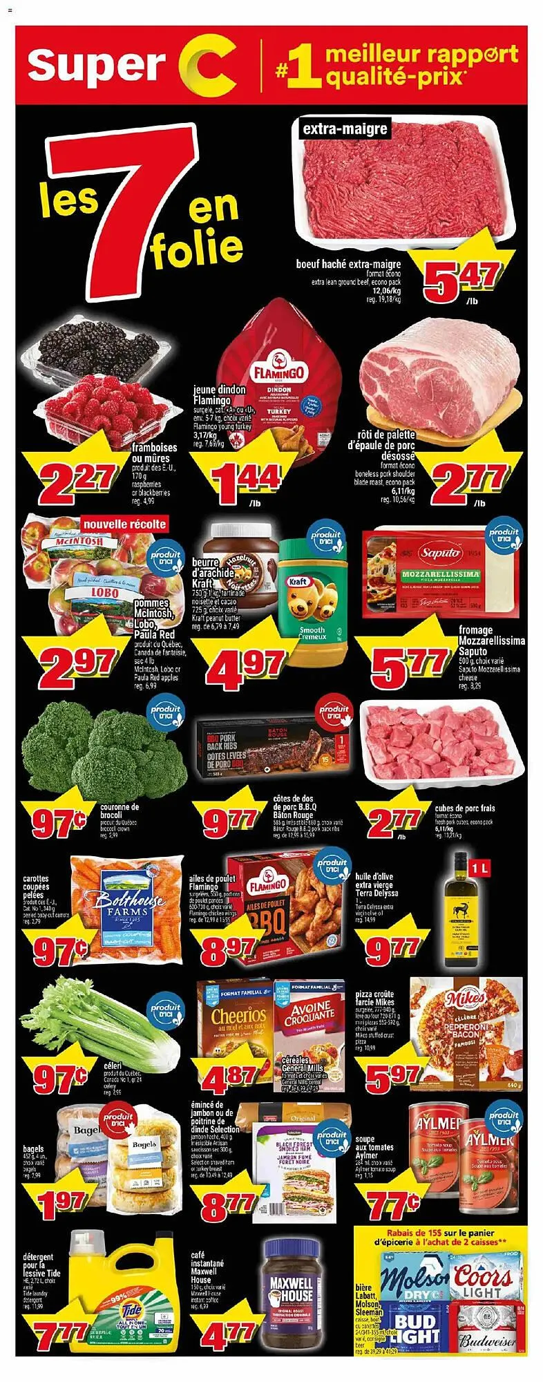 Super C flyer from September 18 to September 25 2025 - flyer page 1