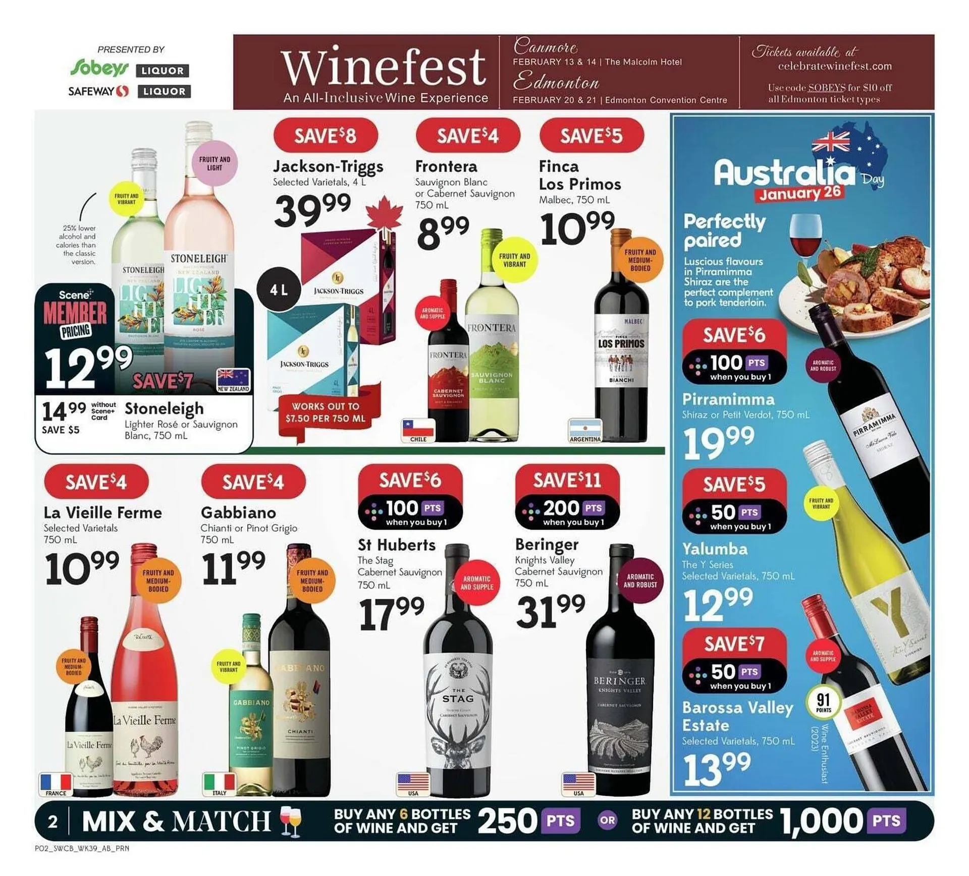 Safeway flyer from January 22 to January 29 2026 - flyer page 2