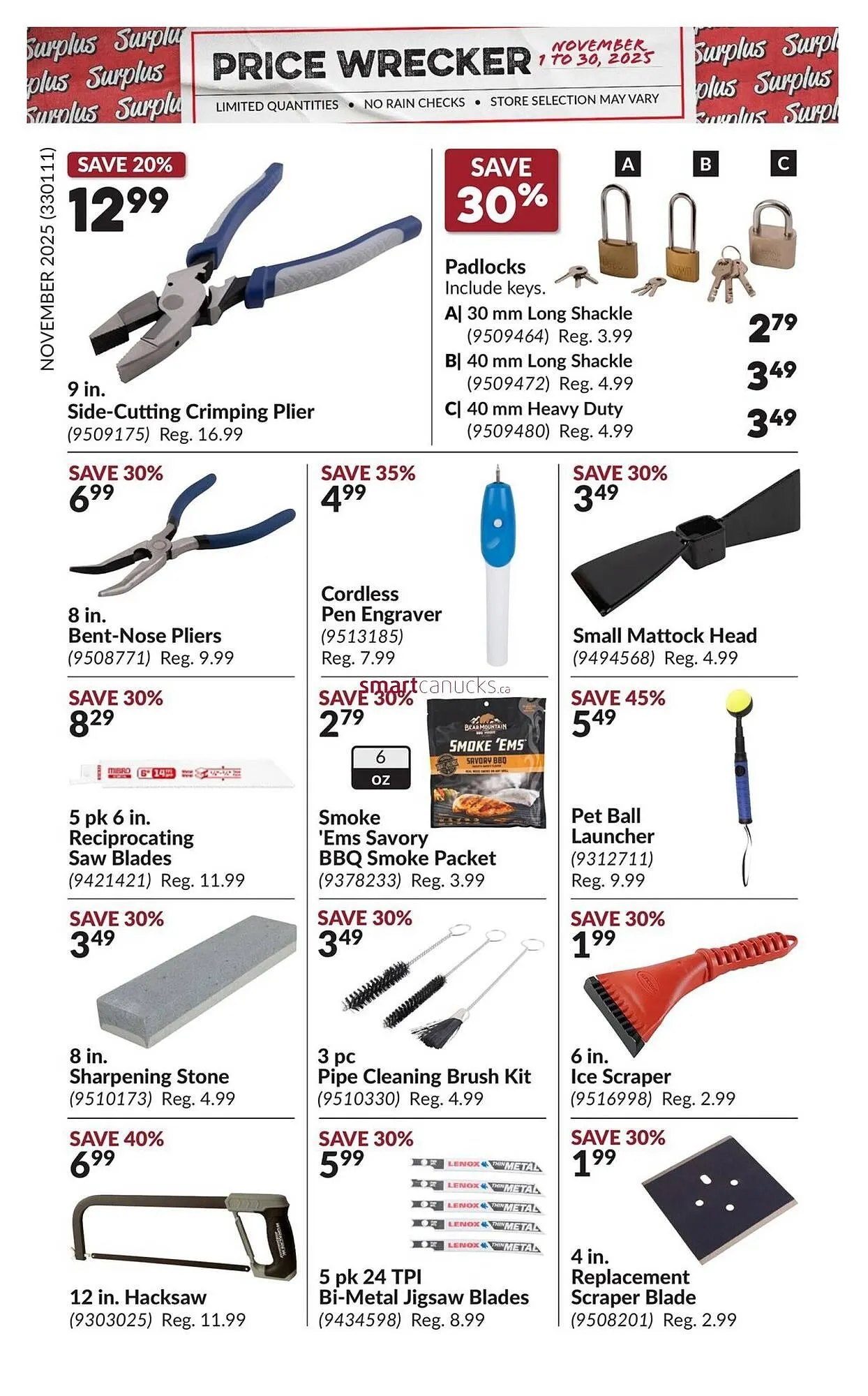 Princess Auto flyer from October 31 to November 6 2025 - flyer page 16