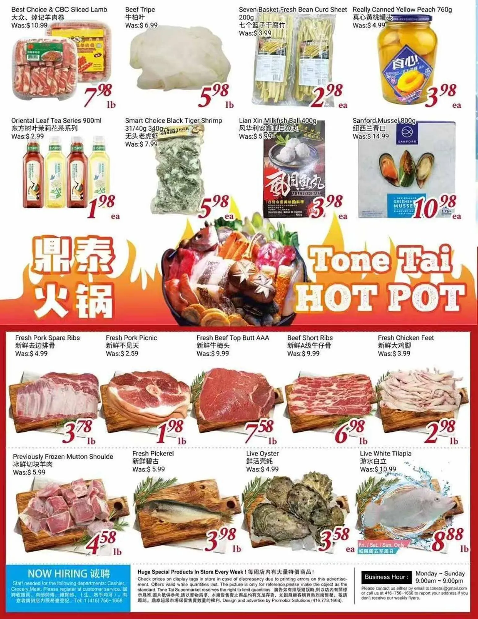 Tone Tai Supermarket flyer from April 25 to May 2 2025 - flyer page 2