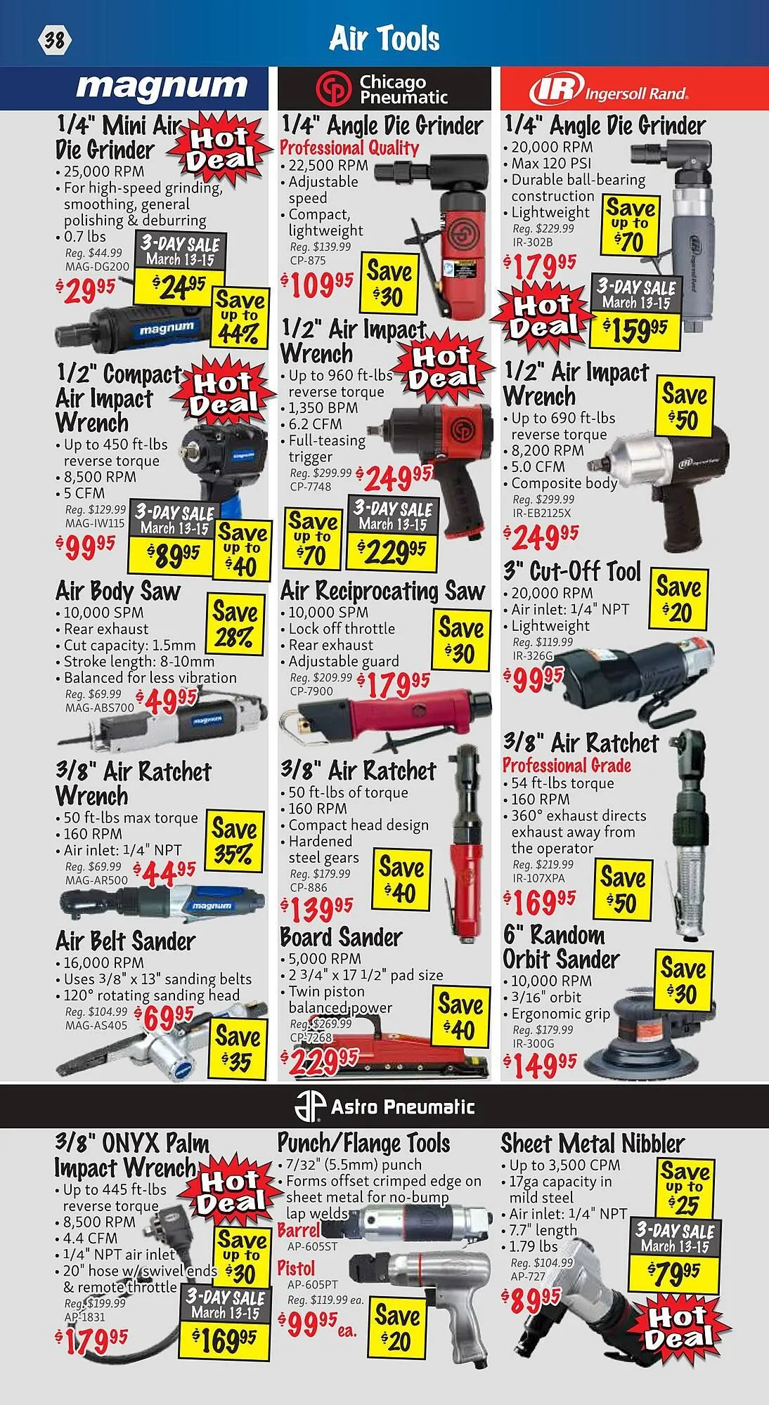 KMS Tools flyer from March 1 to March 31 2025 - flyer page 38