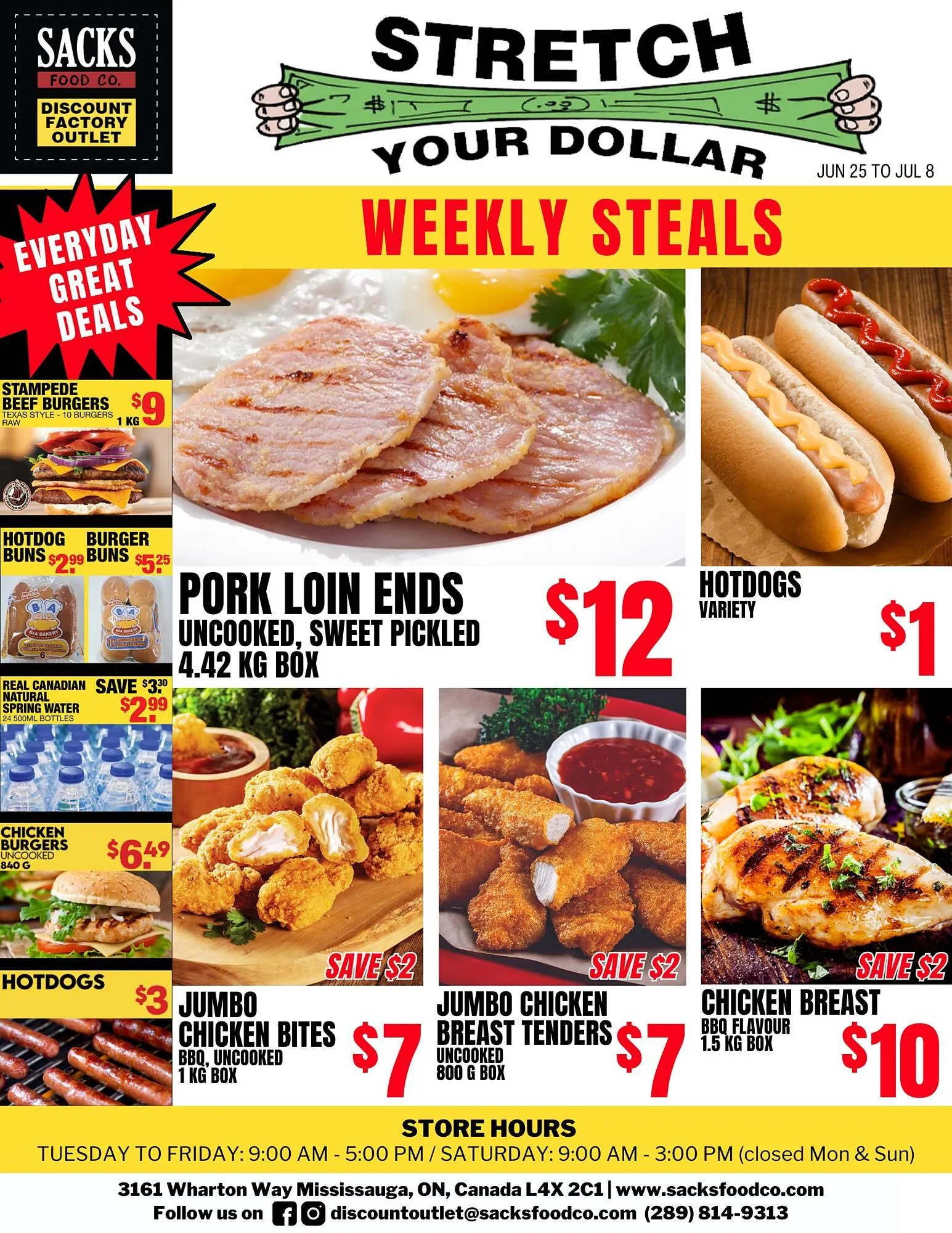 Sacks Food Co. flyer - 1