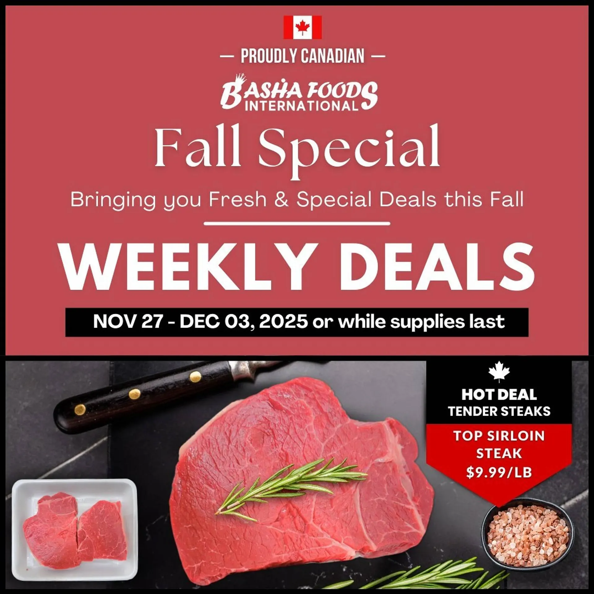 Basha Foods flyer - 1