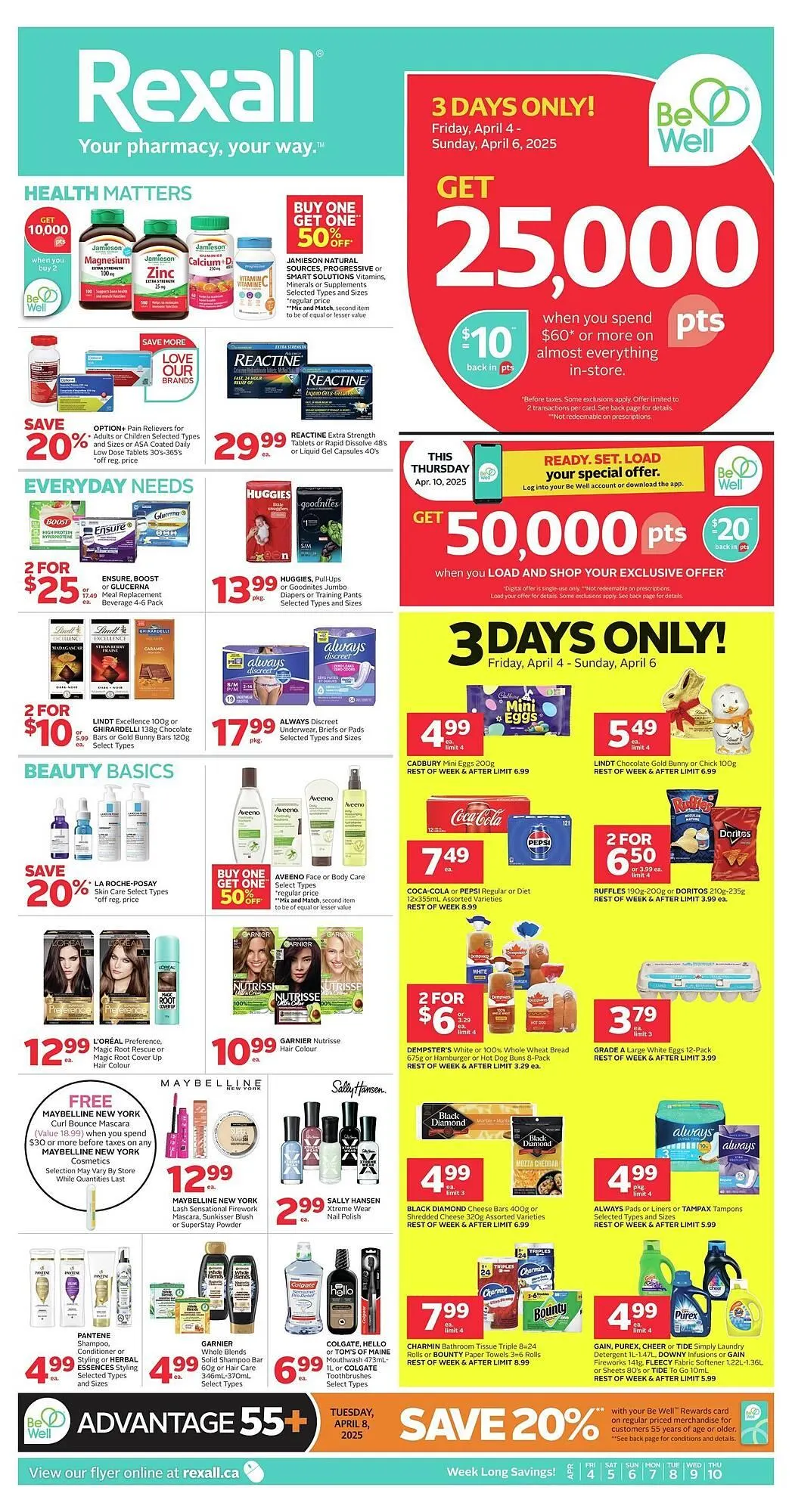 Rexall flyer from April 4 to April 11 2025 - flyer page 2