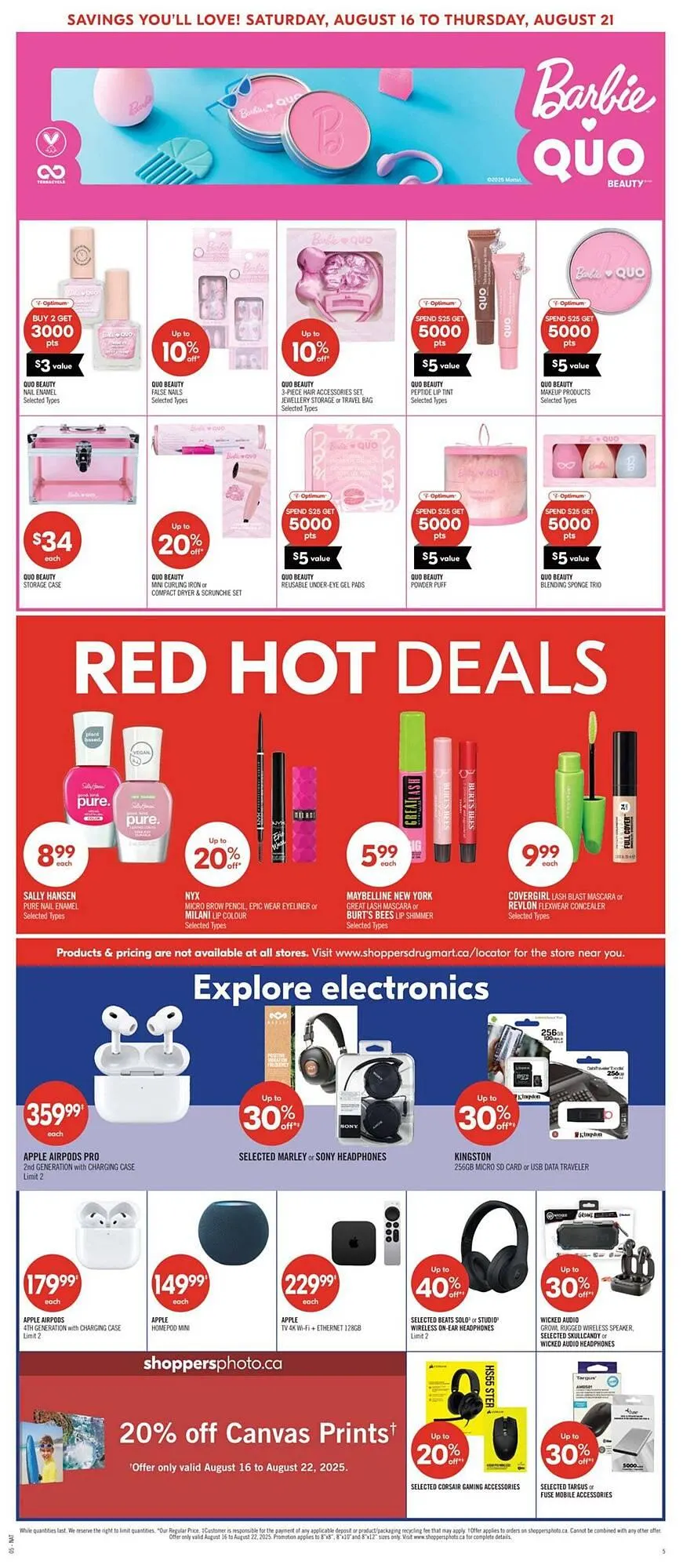 Shoppers Drug Mart flyer from August 14 to August 21 2025 - flyer page 10