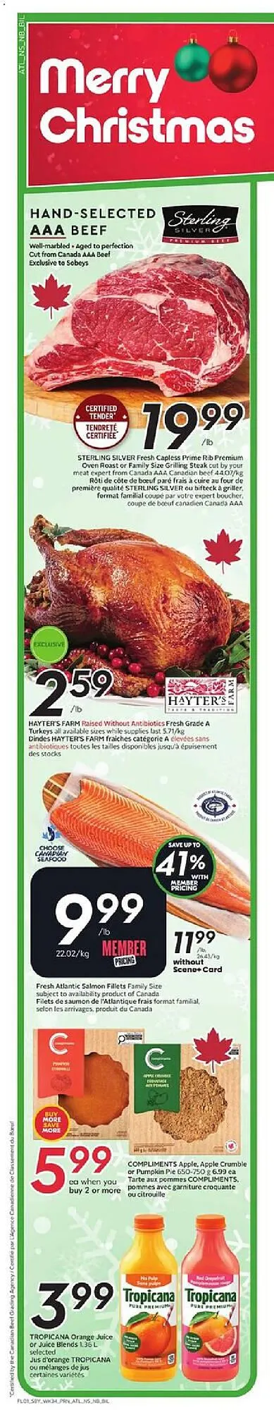 Sobeys flyer from December 18 to December 24 2025 - flyer page 2