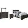 Brinxton 6 Piece Panel Bedroom - Charcoal