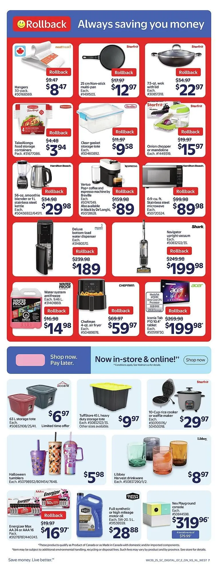 Walmart flyer from October 23 to October 30 2025 - flyer page 8