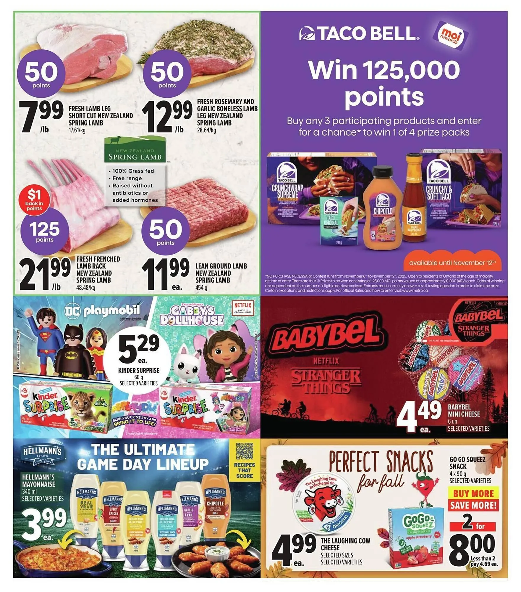 Metro flyer from November 6 to November 13 2025 - flyer page 15