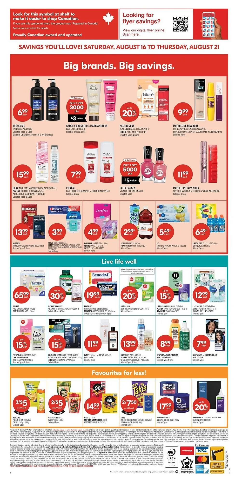 Shoppers Drug Mart flyer from August 14 to September 24 2025 - flyer page 20