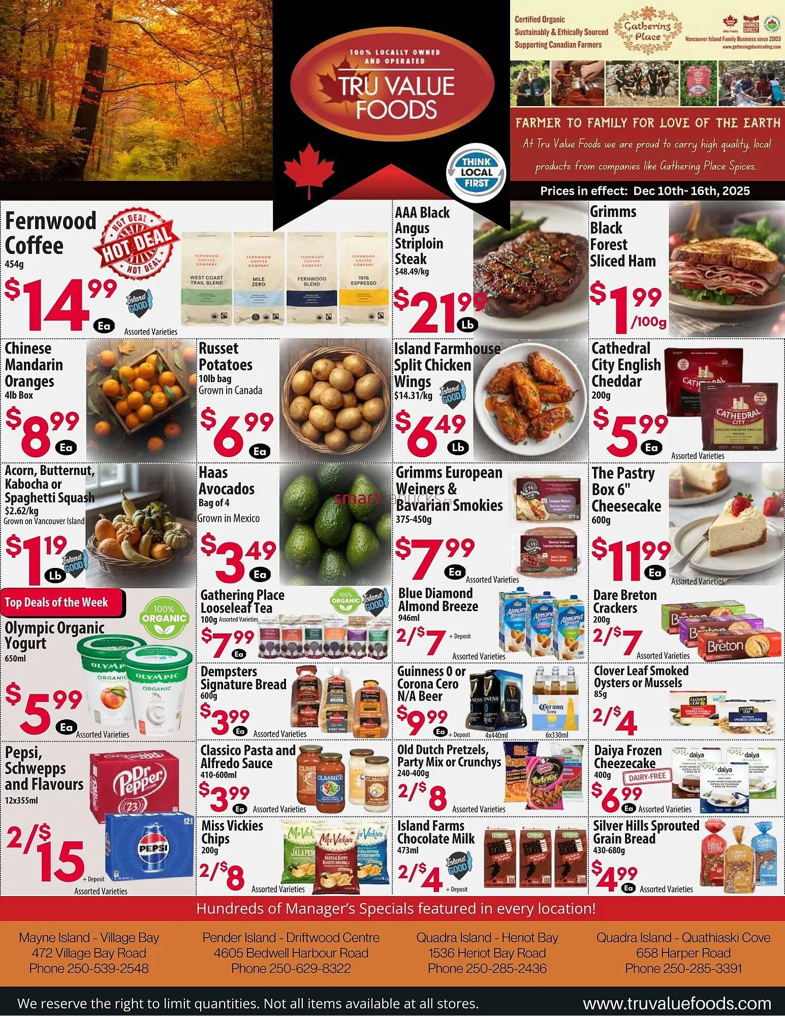 Tru Value Foods flyer from December 11 to December 17 2025 - flyer page 1