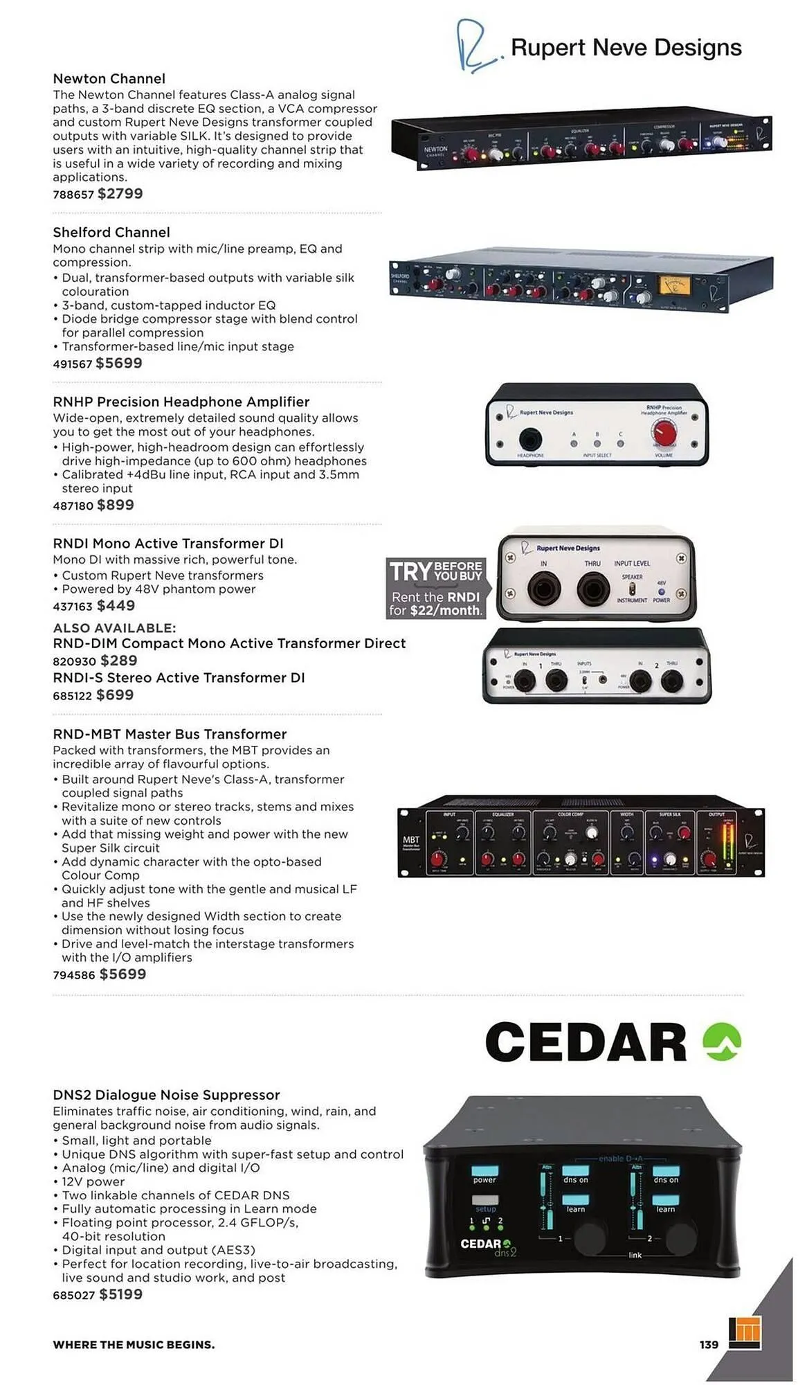 Long & McQuade flyer from November 5 to July 31 2026 - flyer page 139
