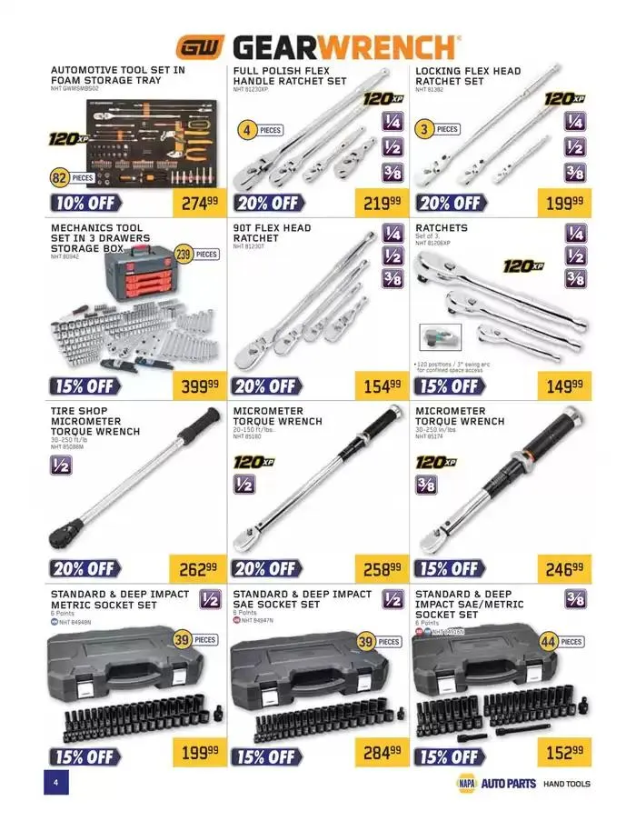 Top offers for smart savers from January 1 to March 31 2025 - flyer page 4