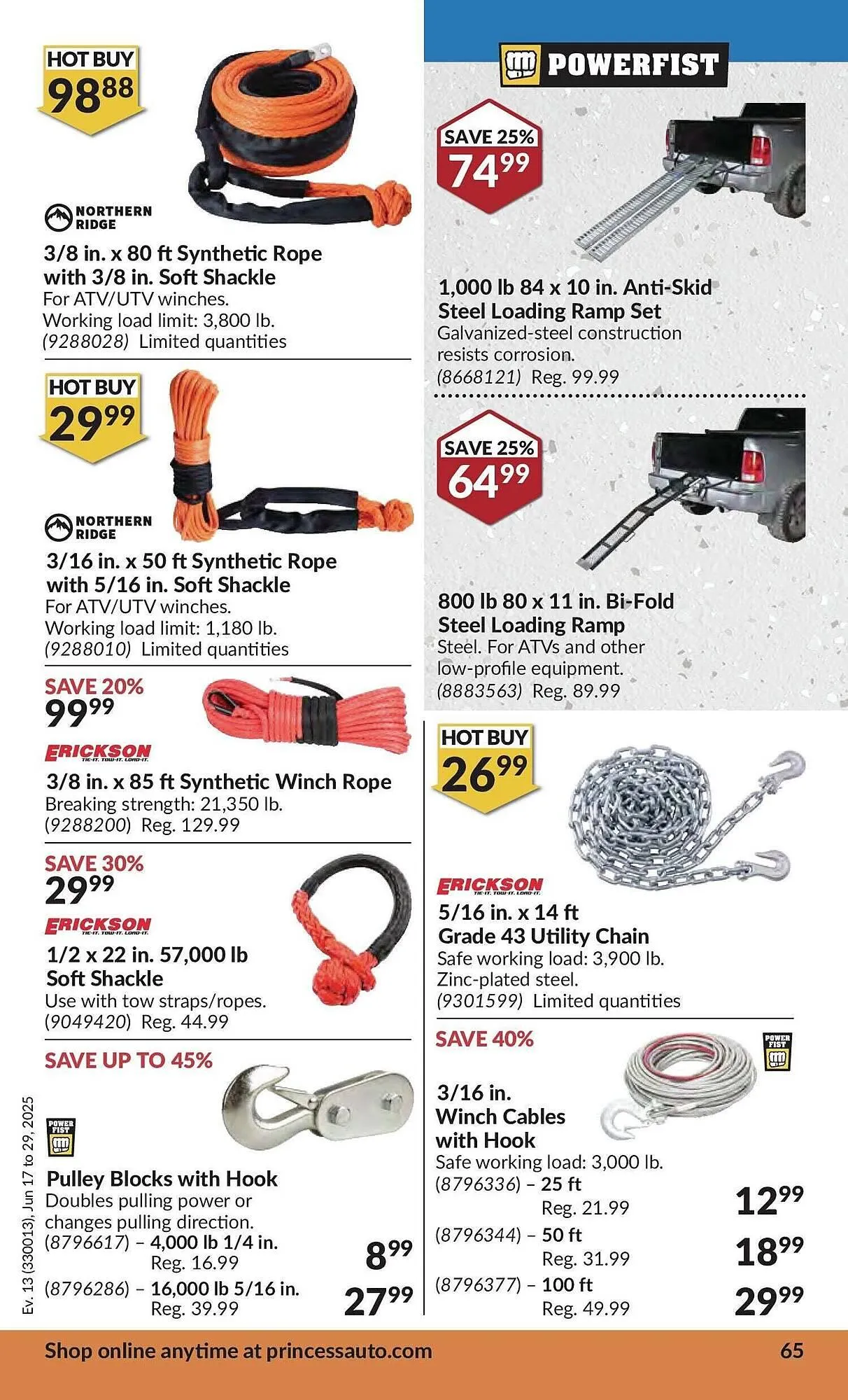 Princess Auto flyer from June 16 to June 23 2025 - flyer page 68