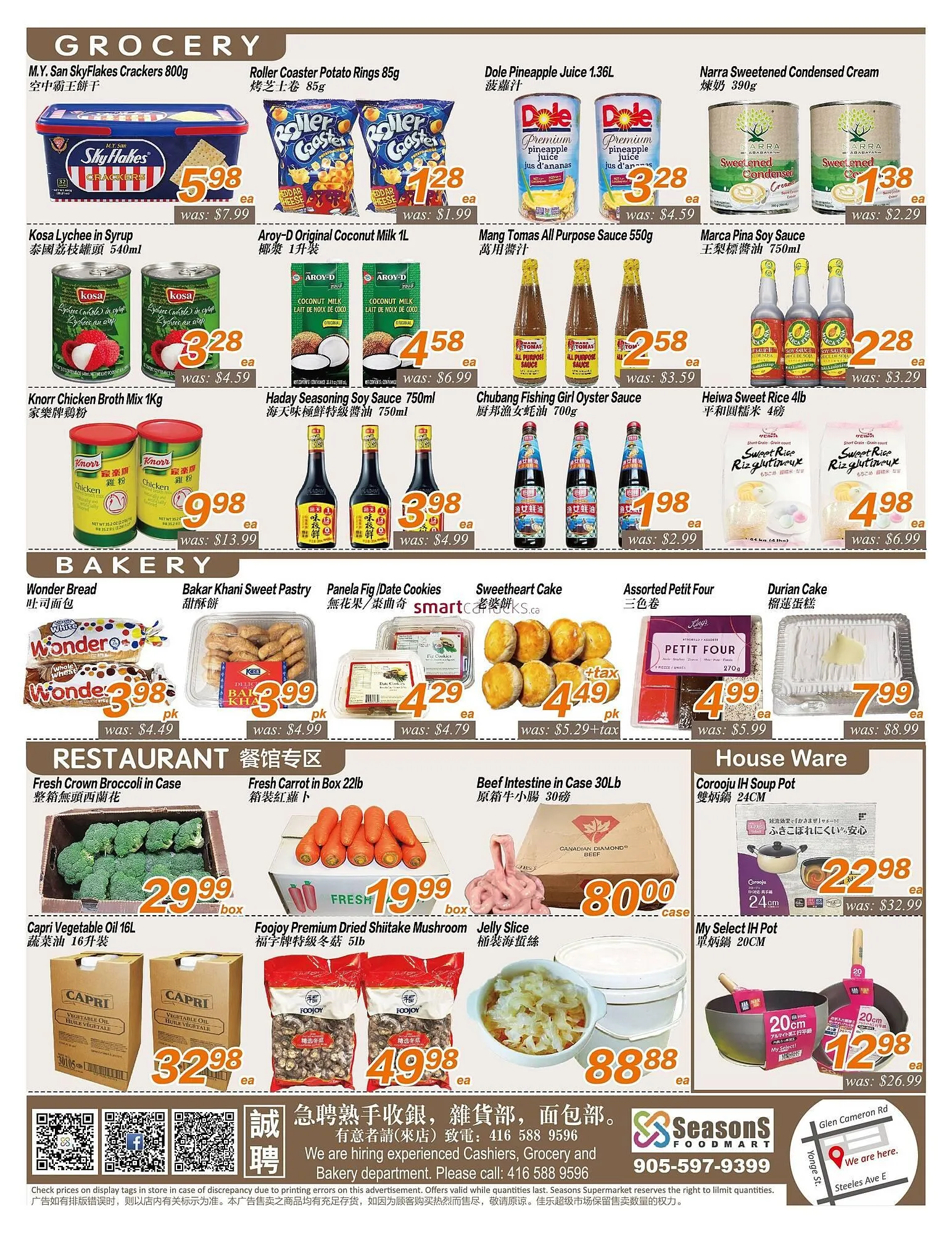 Seasons Foodmart flyer from March 27 to April 2 2025 - flyer page 4